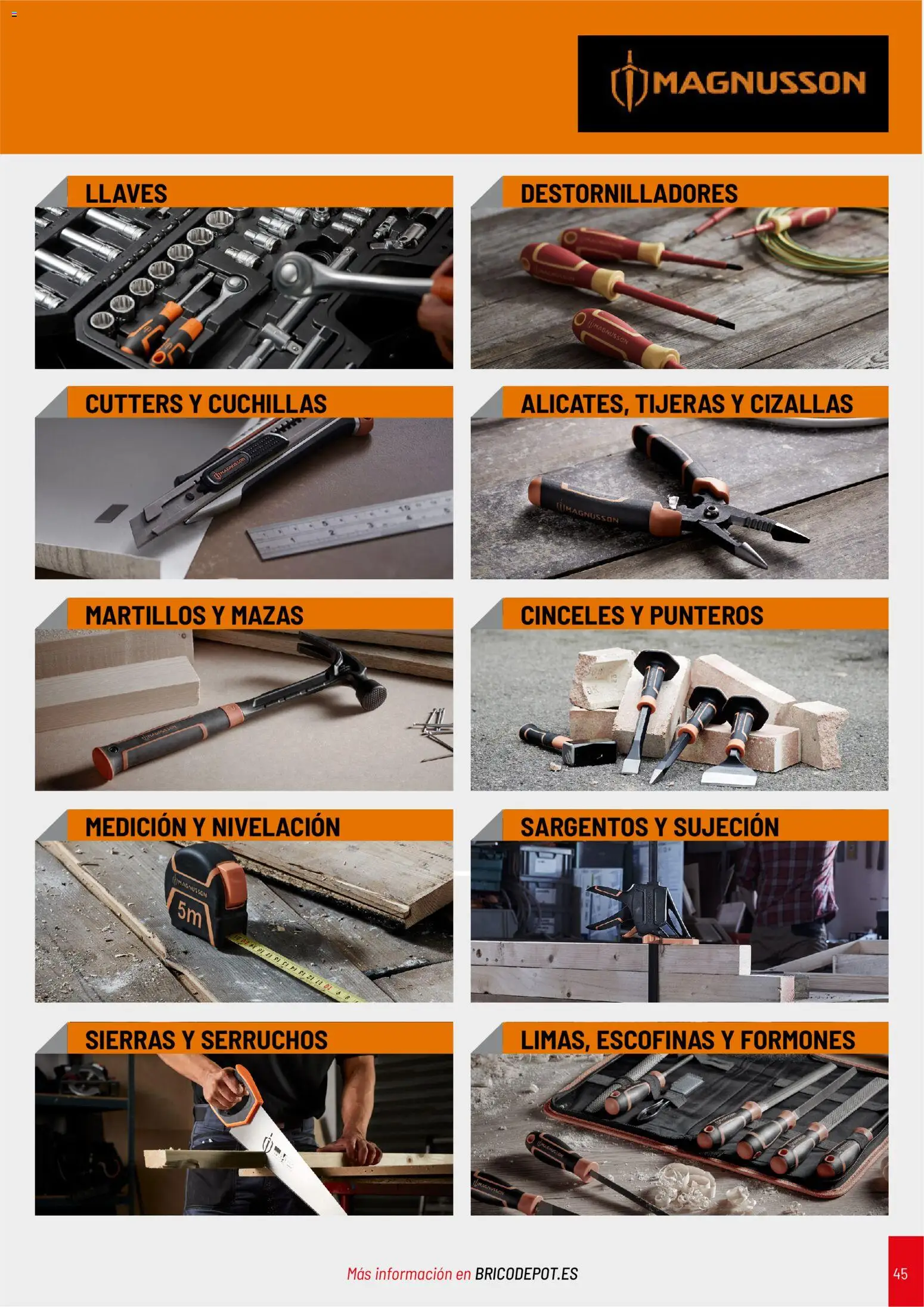 Brico Depôt Catalogo de Herramientas │ válido desde el 07/10/2026 | Página: 45