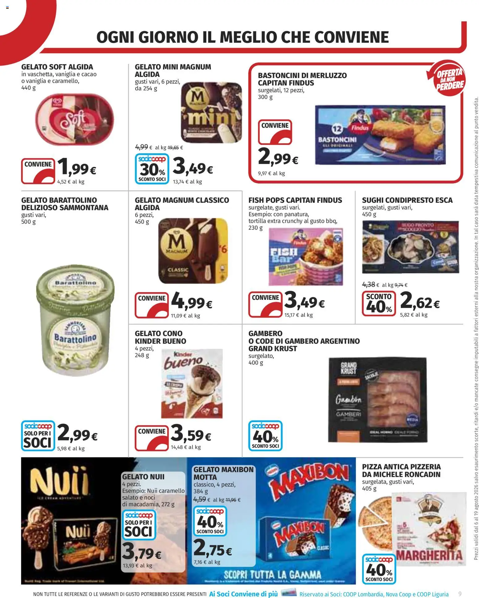 Volantino COOP del 06/08/2026 | Pagina: 9