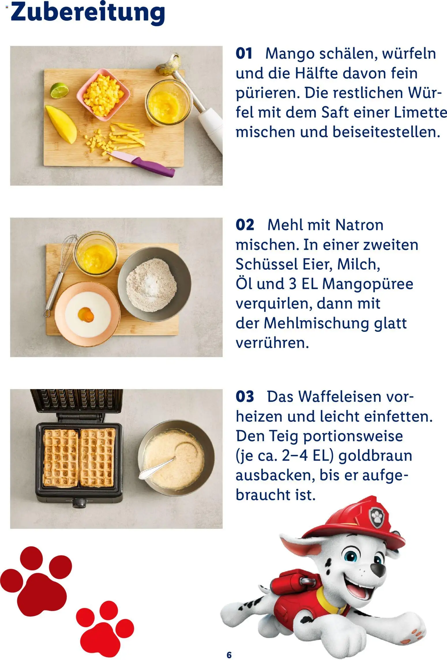 Lidl Německo leták - Paw Patrol od 20.07.2026 | Strana: 6 | Produkty: Mango