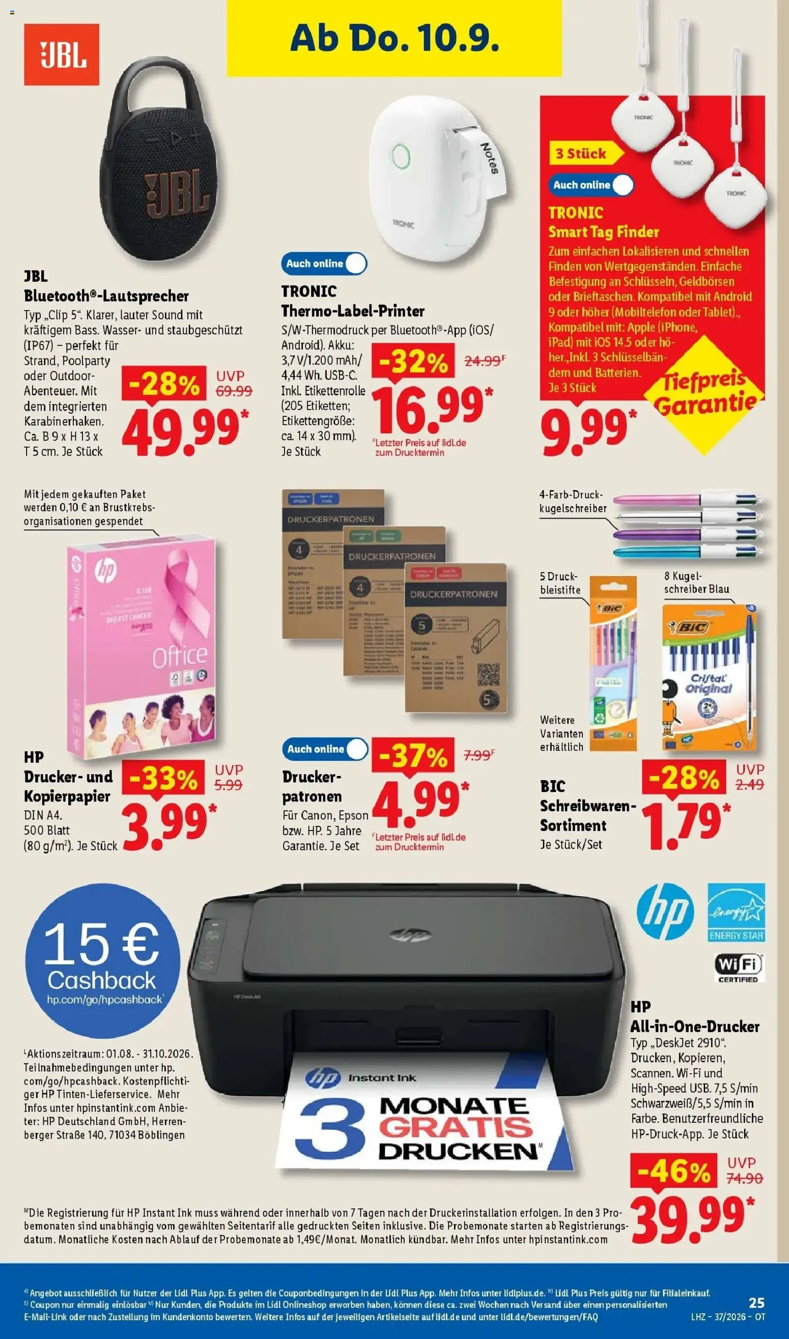 Lidl Prospekt Grimma (ab 07.09.2026) zum Blättern » Angebote | Seite: 49 | Produkte: HP, Ipad, Apple, Wasser