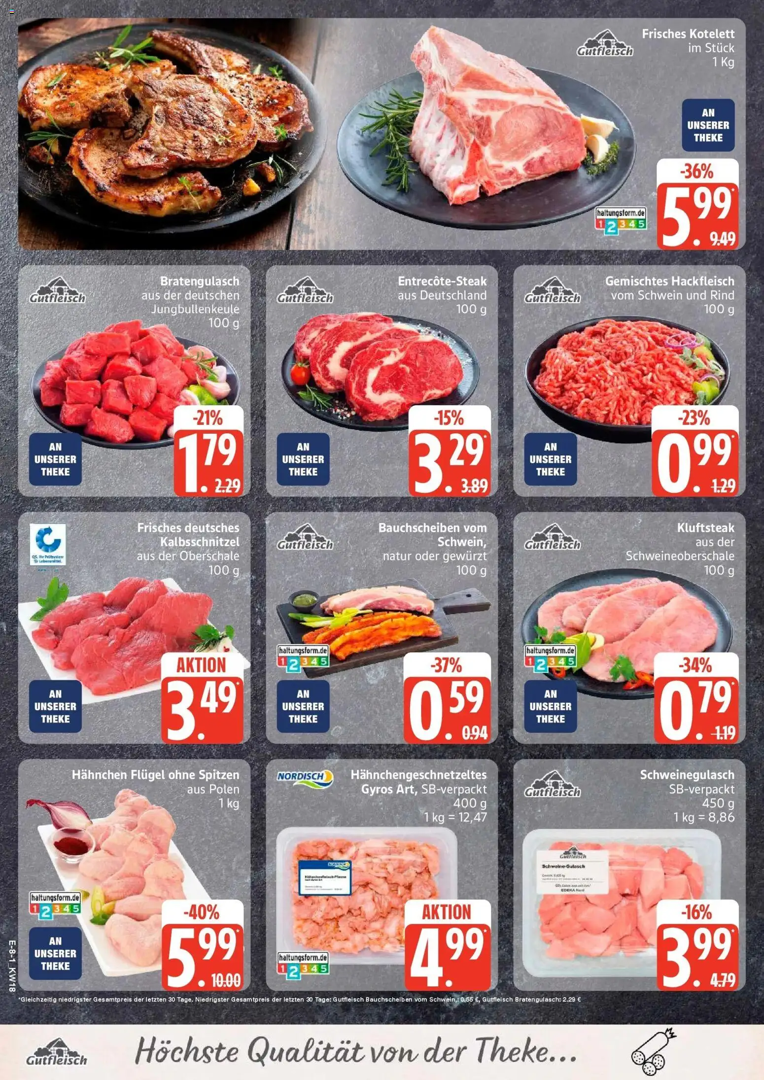 Edeka Prospekt Hamburg – gültig ab 27.04.2026 | Seite: 9 | Produkte: Theke, Gyros, Gulasch, Hackfleisch