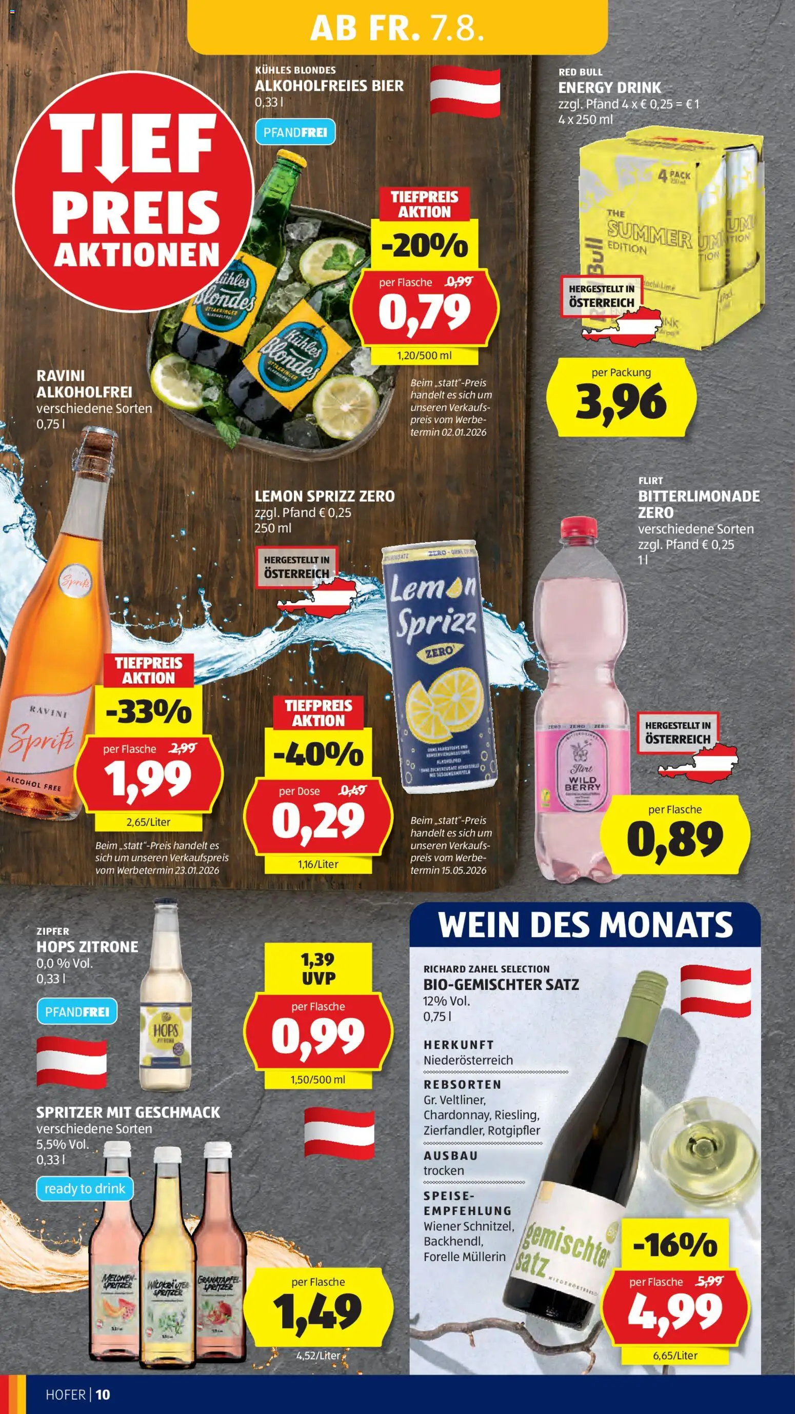 Hofer Flugblatt gültig ab 07.08.2026 | Seite: 22