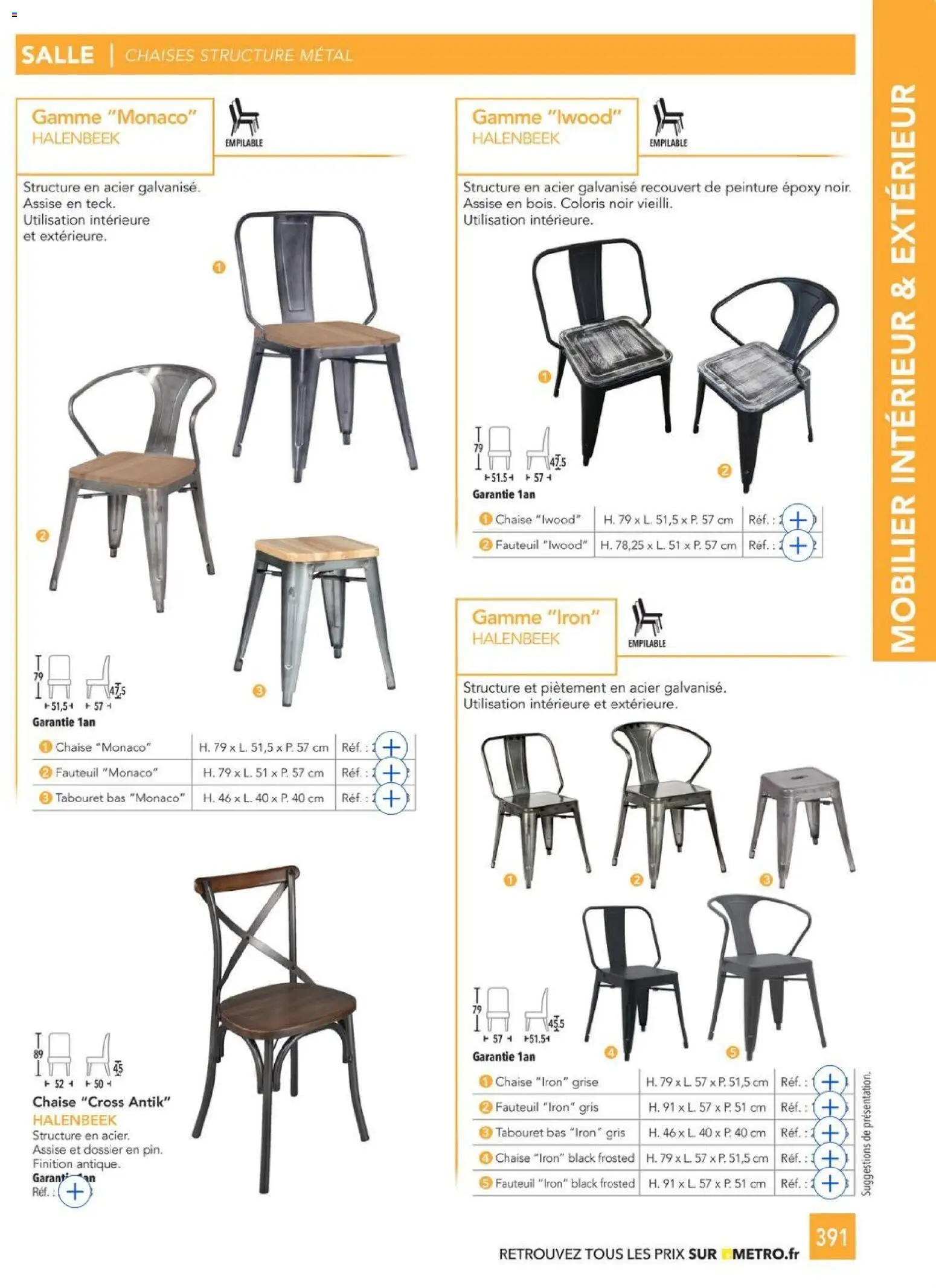 {H1} | Page: 391 | Produits: Peinture, Chaises, Fauteuil, Chaise