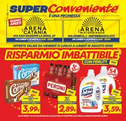 Anteprima del volantino SuperConveniente volantino Catania, Misterbianco valido a partire dal 31/07/2026