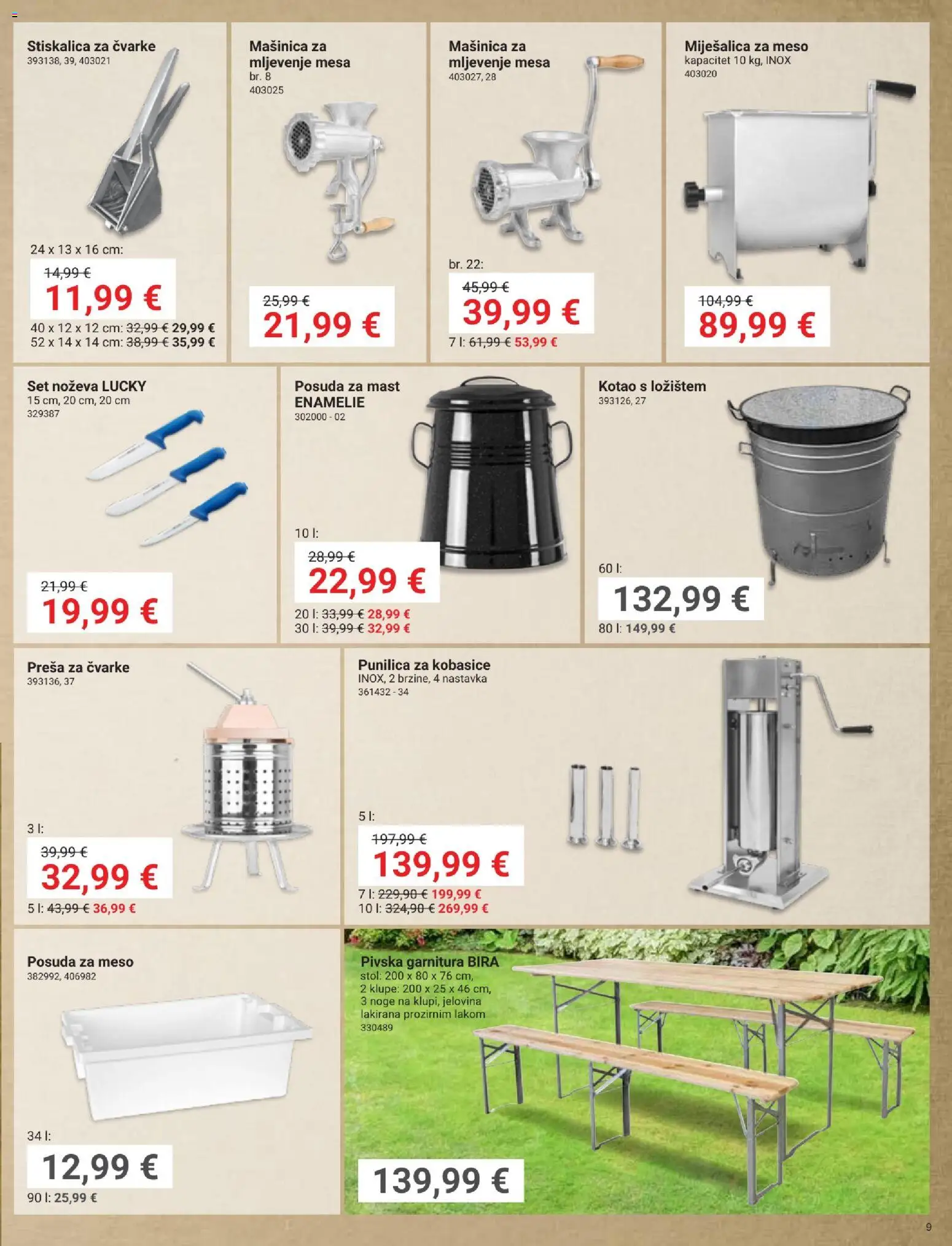 Pevex katalog | vrijedi od 22.10.2026 | Stranica: 9