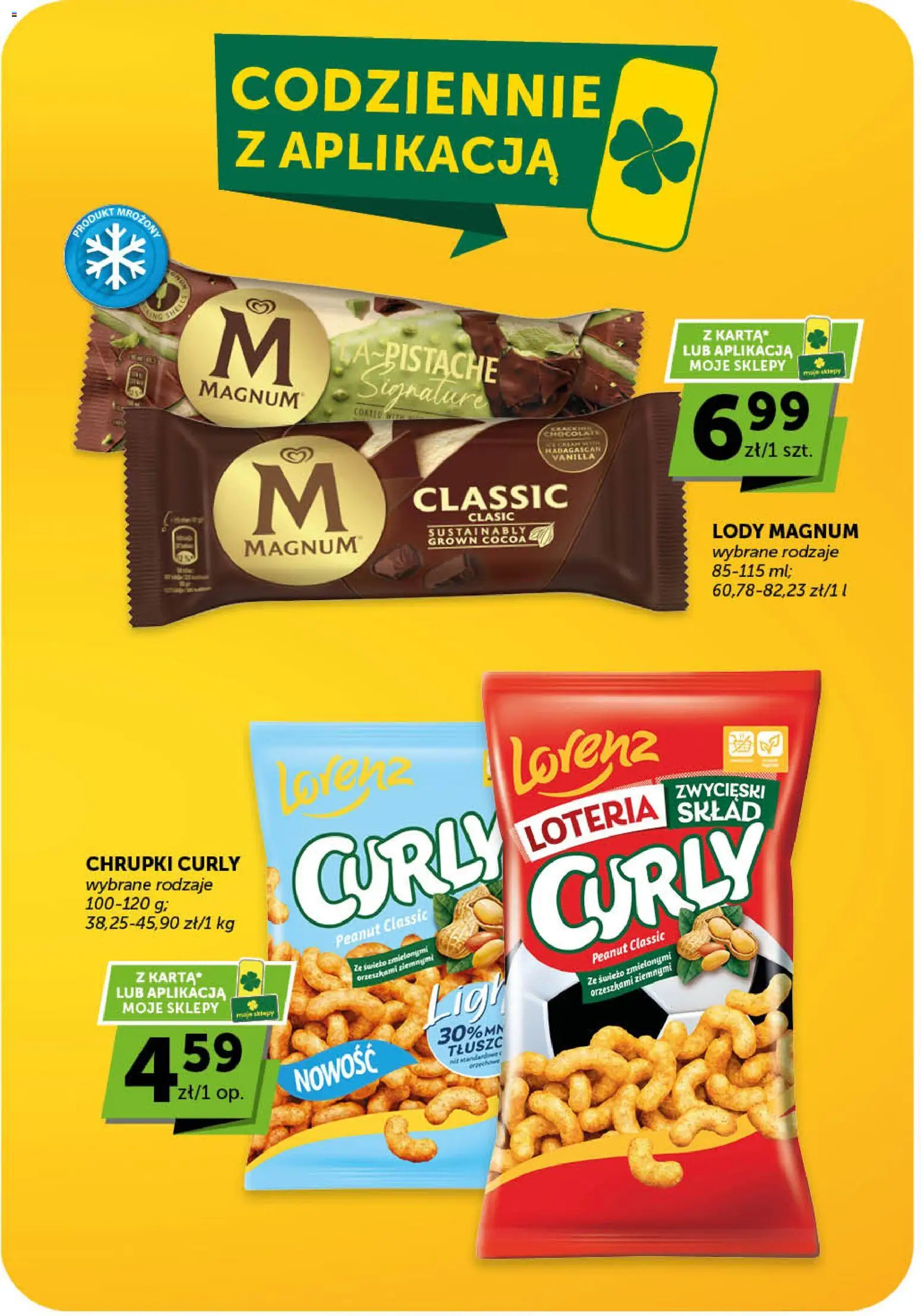 Euro Sklep gazetka od 07.05.2026 | Strona: 10 | Produkty: Chrupki, Lody Magnum, Lody