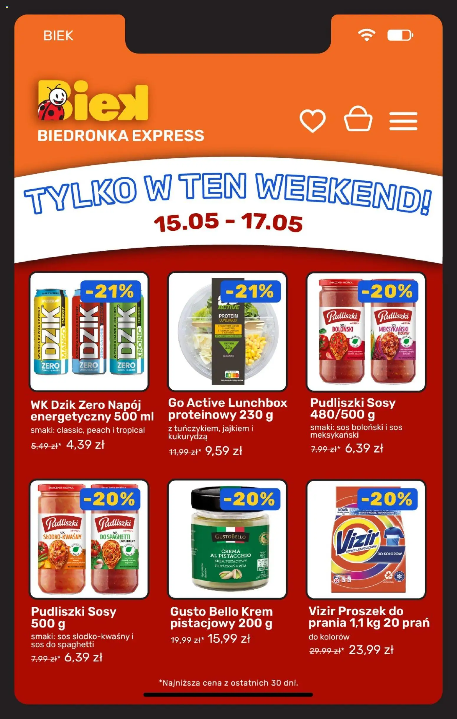 Biedronka gazetka - Biek od 15.05.2026 | Strona: 5 | Produkty: Mango, Kukurydza, Krem, Proszek do prania