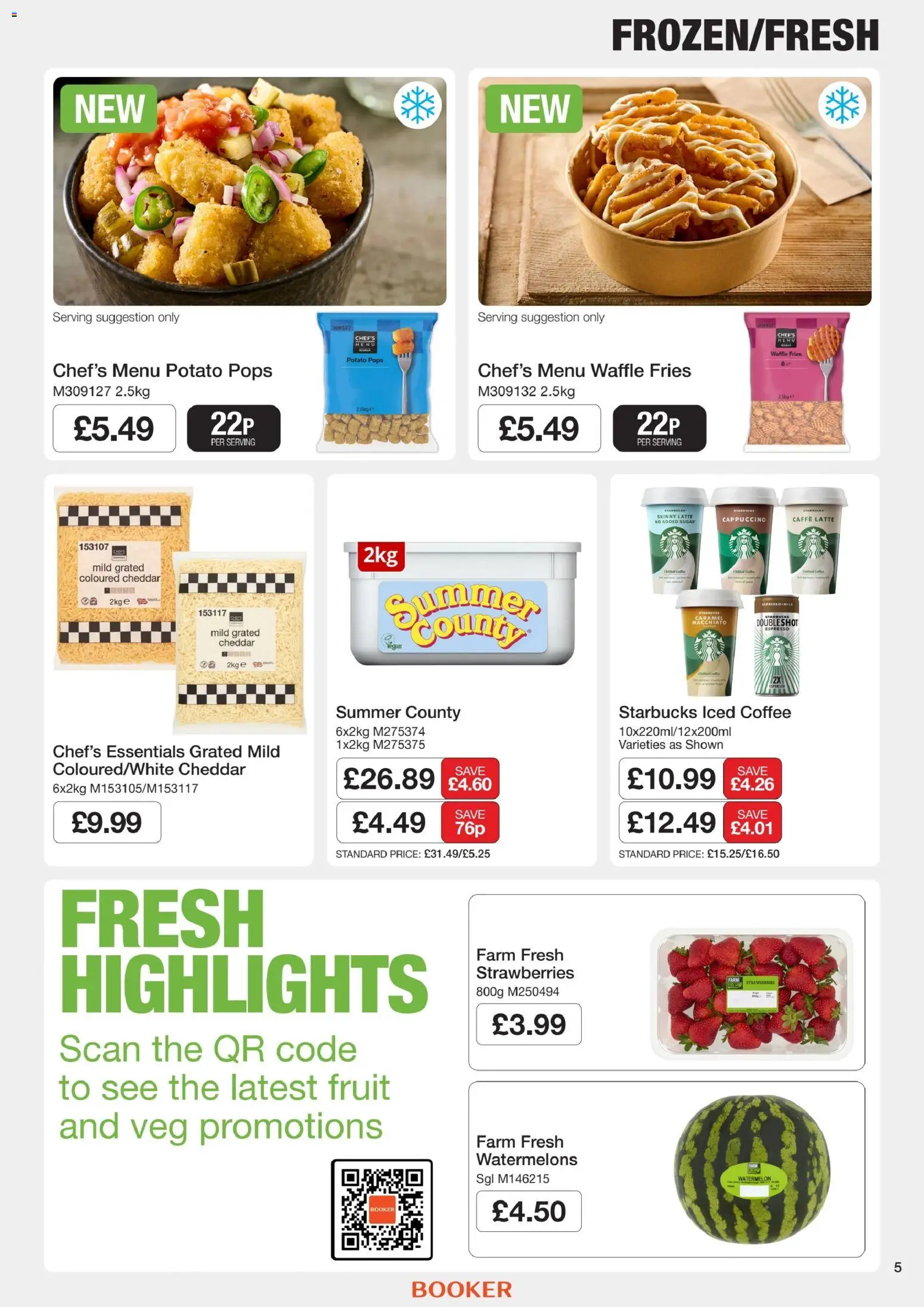 {H1} | Page: 5 | Products: Cappuccino, Coffee, Strawberries, Papier carton