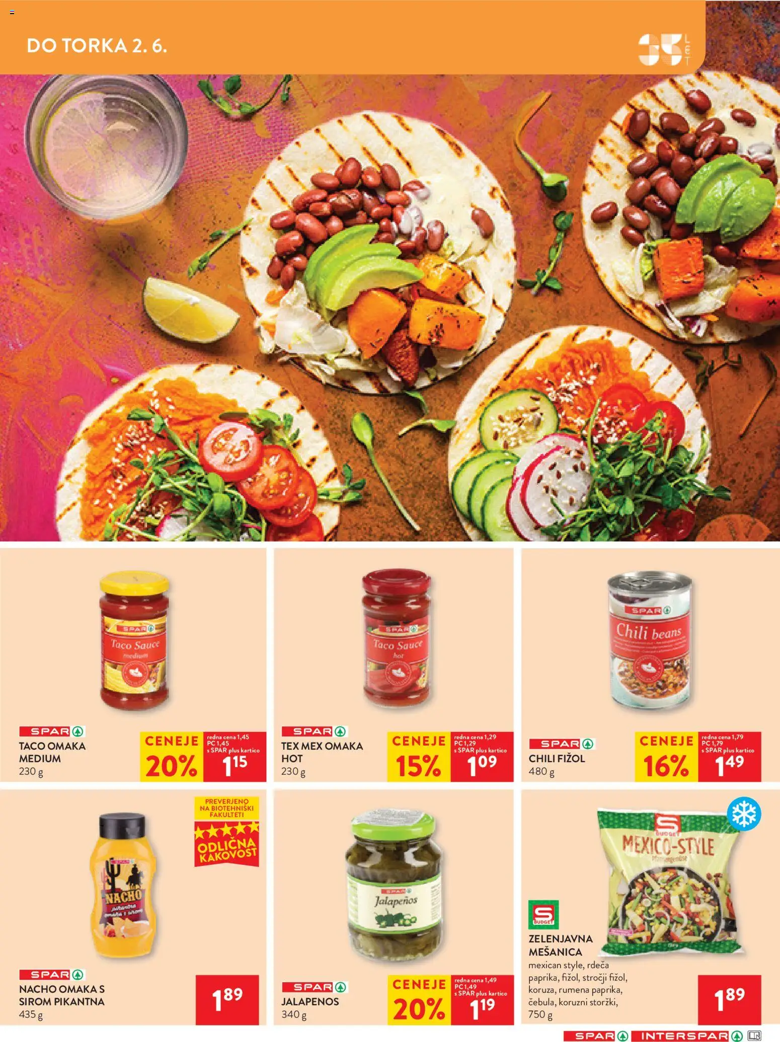Novi Spar katalog ponudbe – veljaven od 27.05.2026 | Stran: 11 | Izdelki: Nacho omaka, Omaka