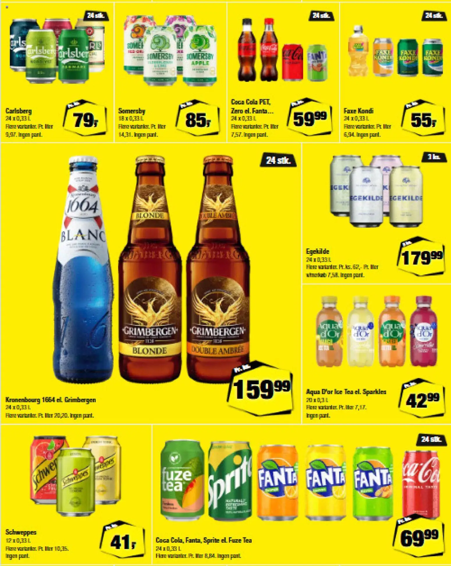 Calle tilbudsavis – gyldig fra 19/08/2026 | Side: 5 | Produkter: Coca Cola, Fanta, Faxe Kondi, Cola