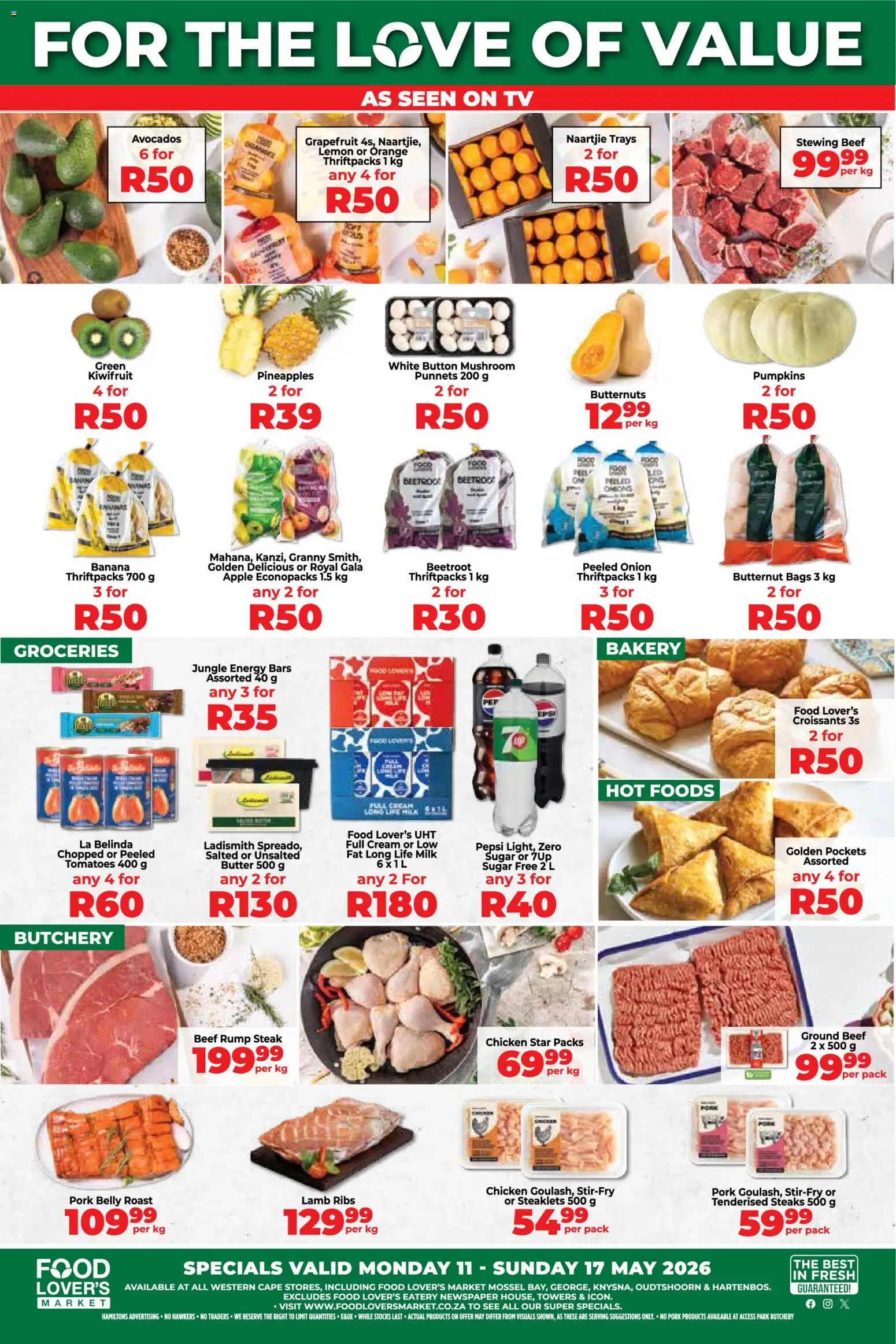 New Food Lover's Market catalogue – valid from 11.05.2026 | Page: 1