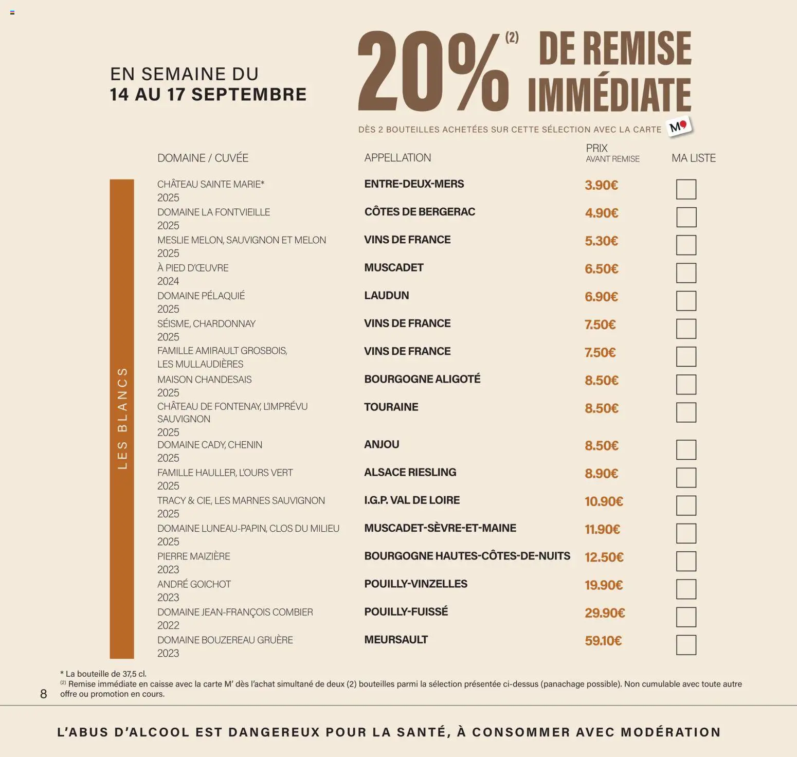 {H1} | Page: 8 | Produits: Bourgogne Aligoté, Melon, Bourgogne, Bouteille