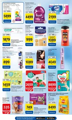 Tesco aktuális akciós újság - amely érvényes a következő dátumtól: 2026.07.09. | Oldal: 7 | Termékek: Pampers, Törlőkendő, Whiskas, Tusfürdő