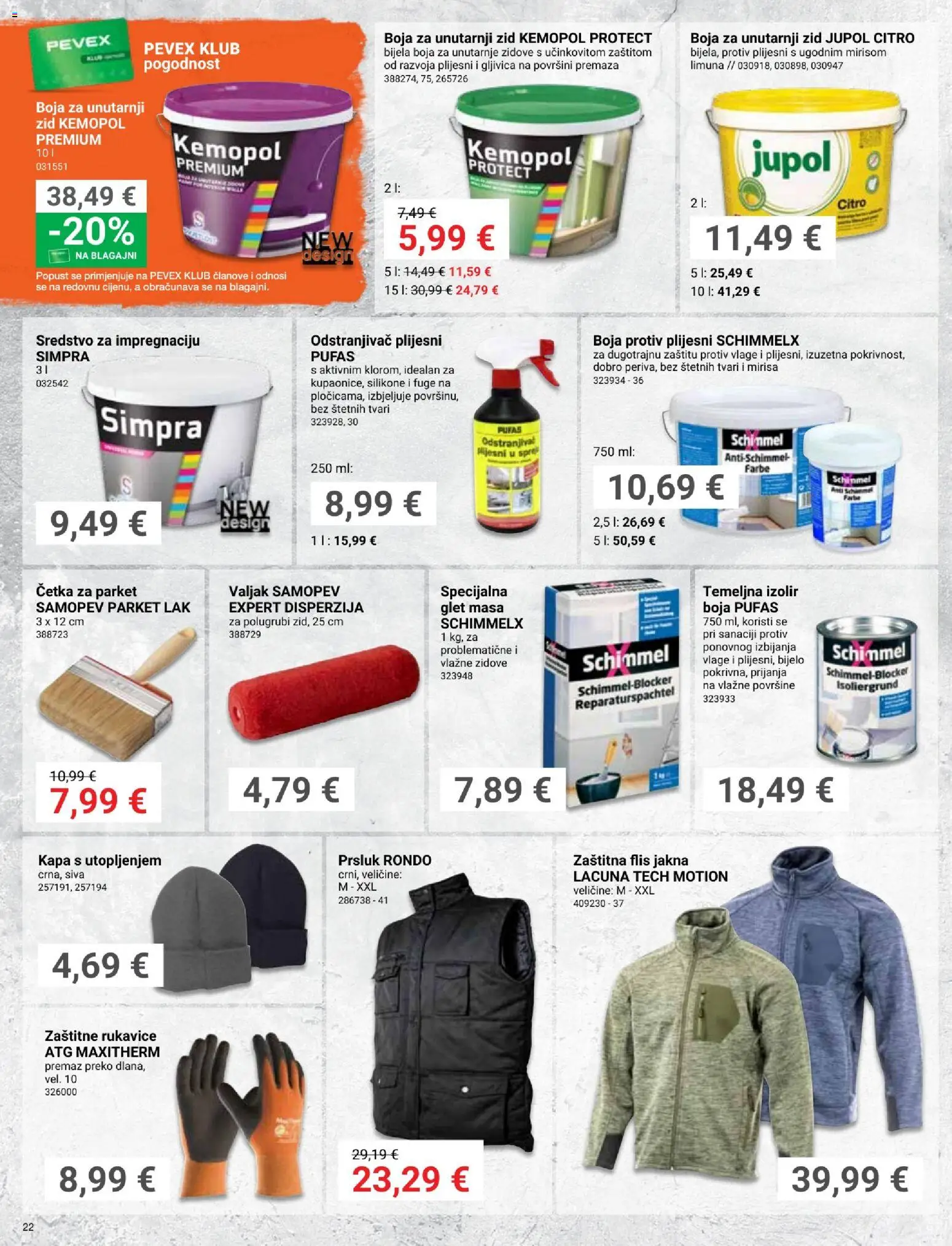 Pevex katalog | vrijedi od 22.10.2026 | Stranica: 22
