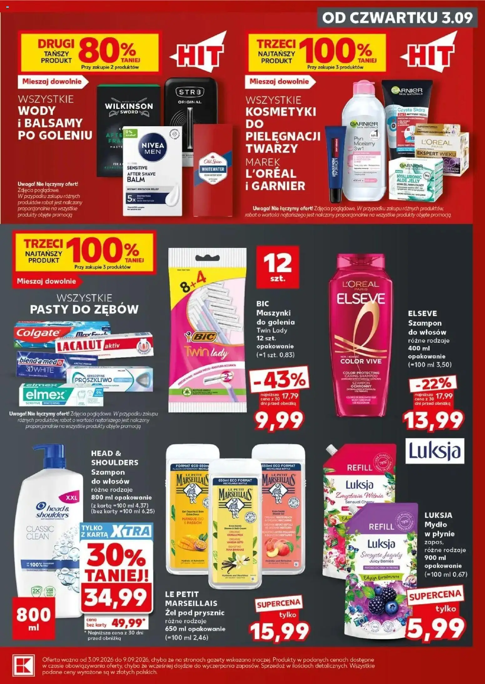 Kaufland gazetka - Super sobota od 05.09.2026 - od jutra PDF | Strona: 23 | Produkty: Płyn micelarny, Mydło w płynie, Lacalut, Old spice