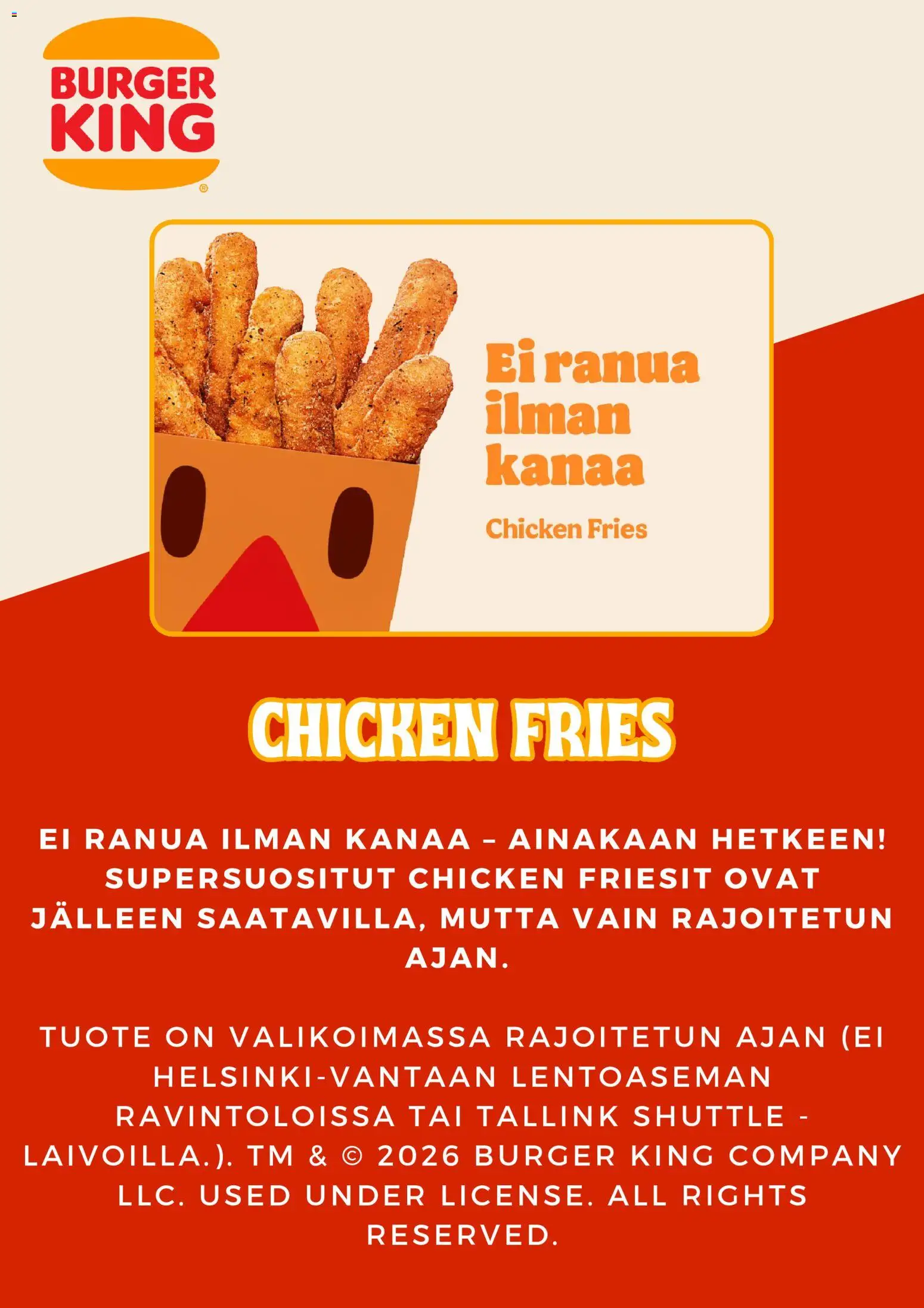 Burger King tarjoukset – voimassa 14/07/2026 alkaen | Sivu: 5