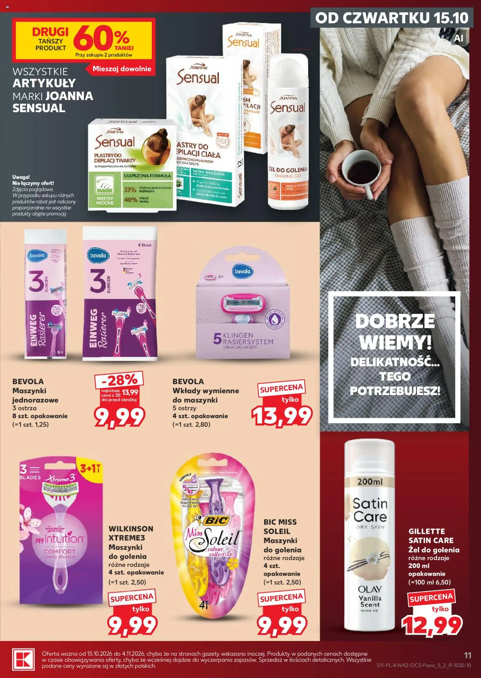Kaufland Polsko leták - Drogerie od 15.10.2026 | Strana: 11 | Produkty: Bevola