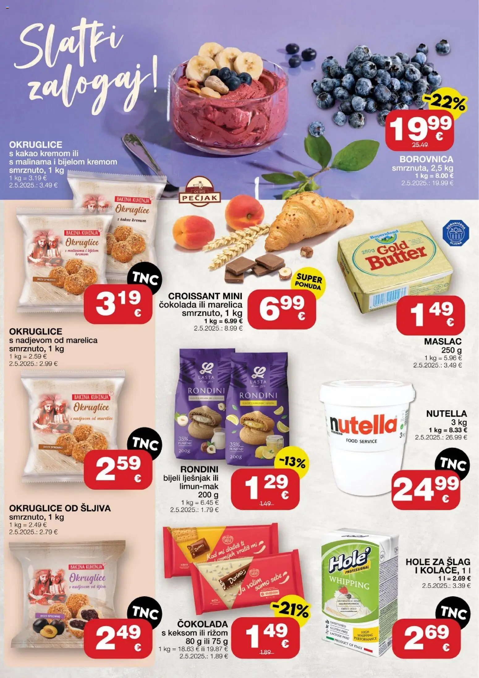 Stanić Diskont katalog | vrijedi od 20.08.2026 | Stranica: 10 | Proizvodi: Nutella, Okruglice, Dorina, Kuhinja