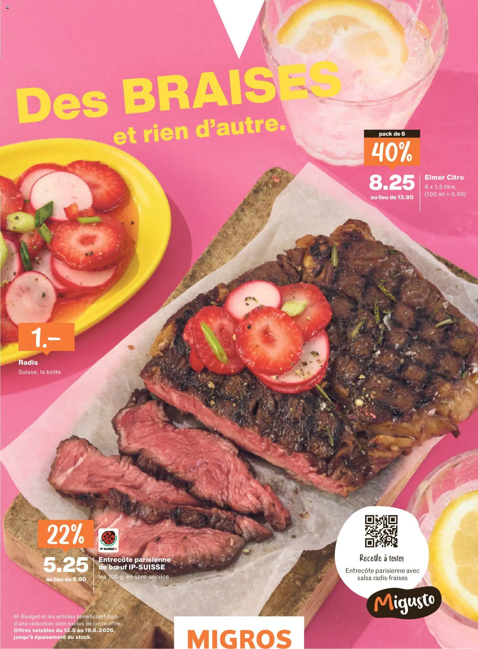 Migros aktionen Magazine FR – gültig ab 12.08.2026 | Seite: 4