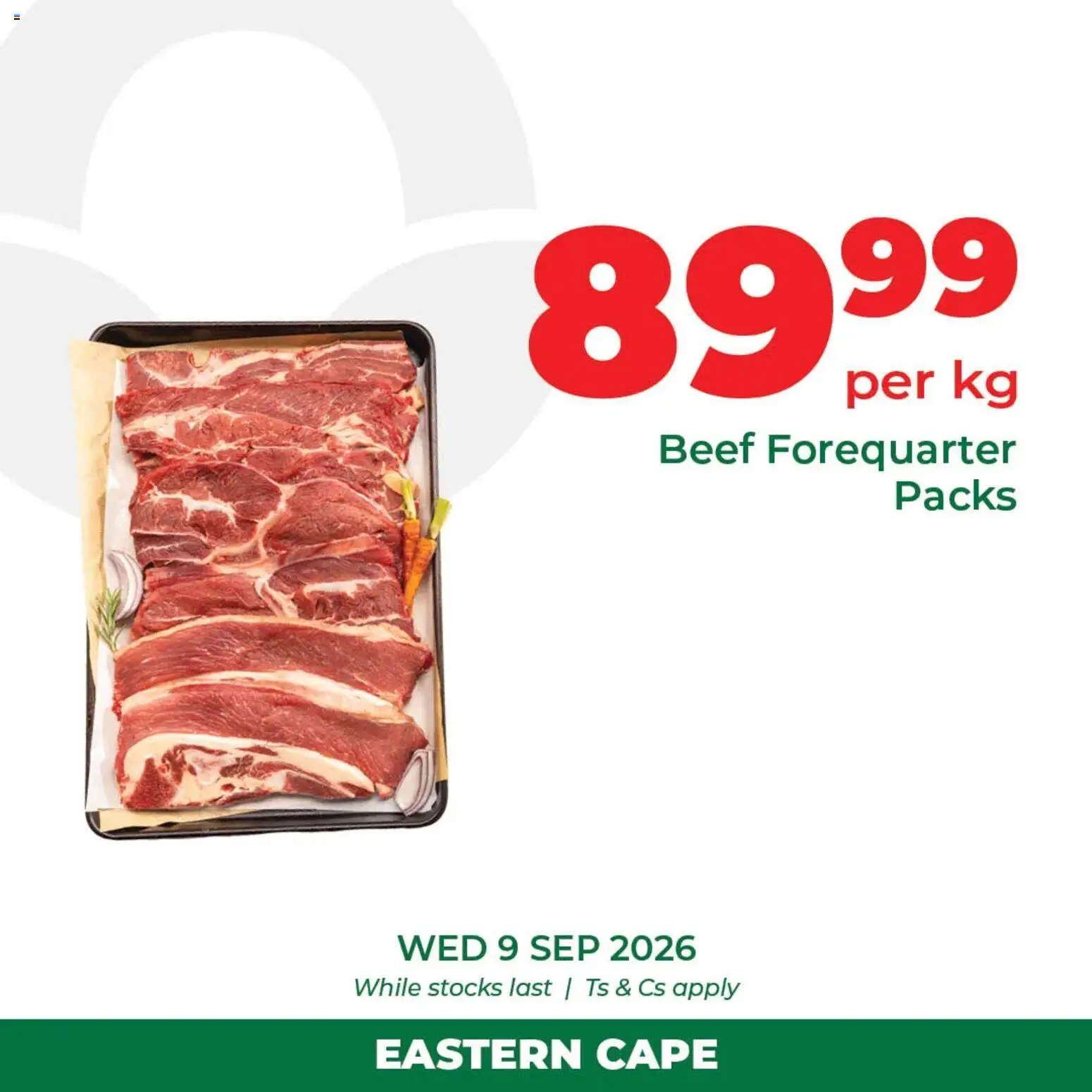 New Food Lover's Market catalogue – valid from 09/09/2026 | Page: 3 | Products: Beef