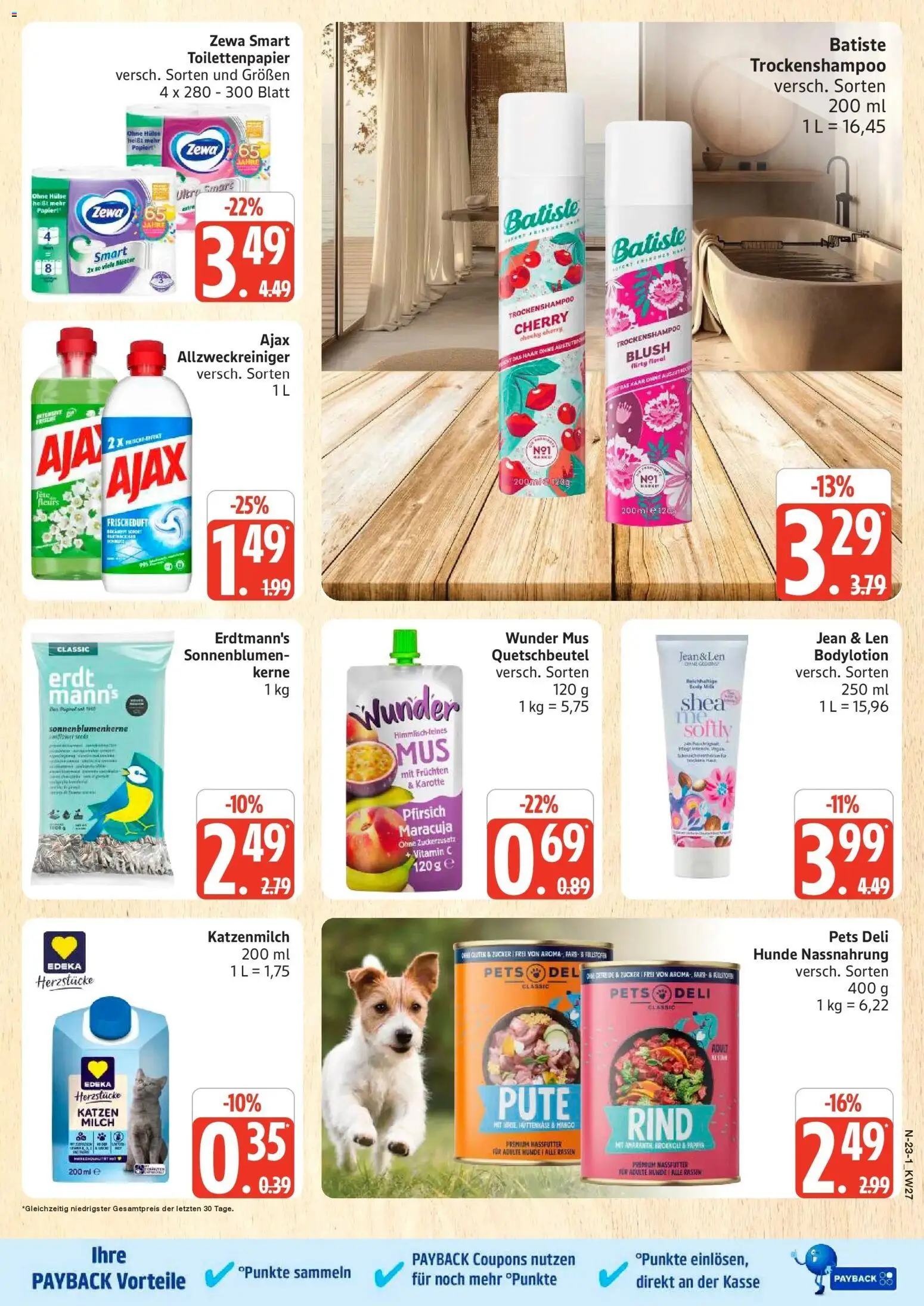 Edeka - EDEKA: Wochenangebote – gültig ab 28.06.2026 | Seite: 23 | Produkte: Pute, Zewa, Brokkoli, Karotte