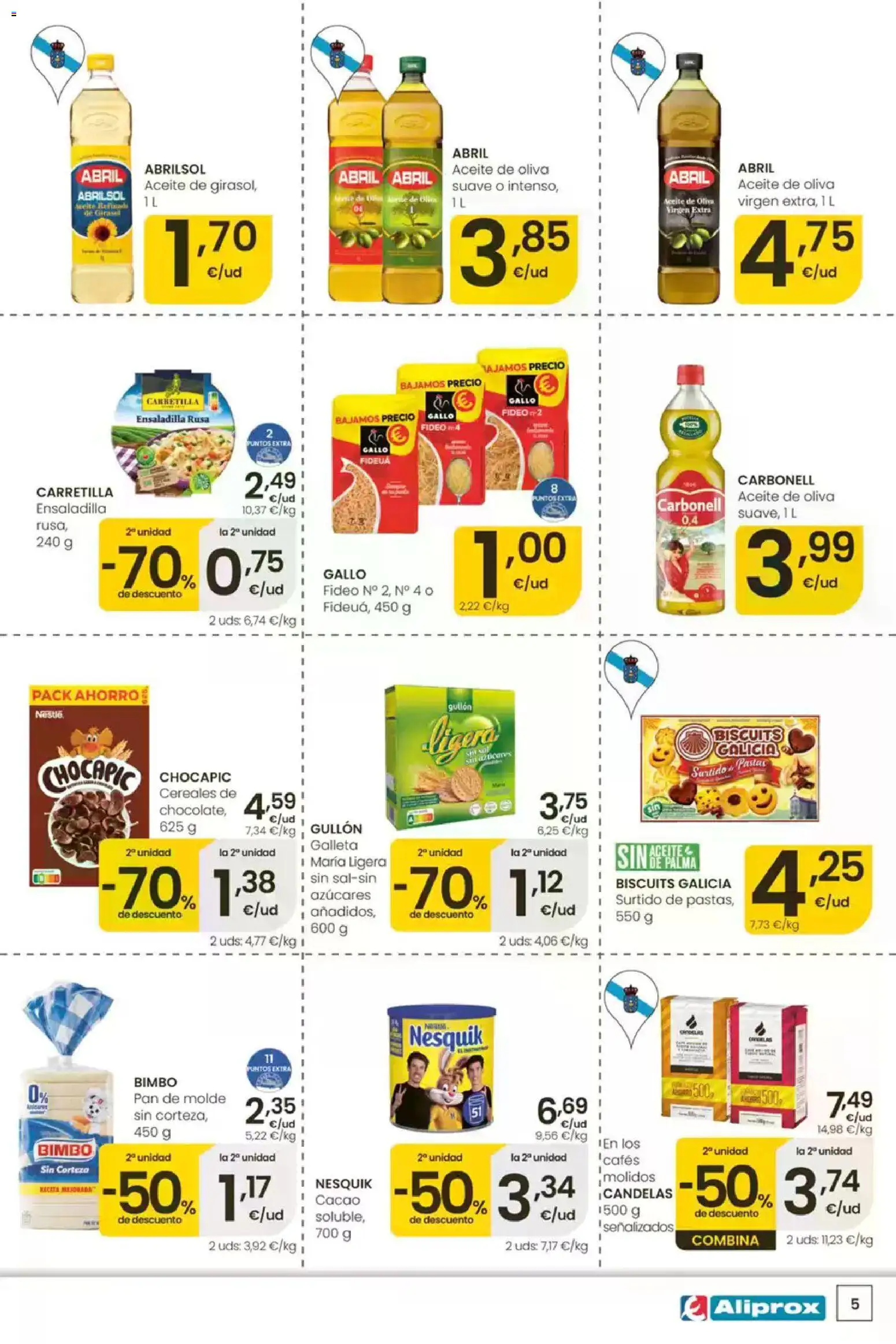 Eroski folleto │ válido desde el 16/07/2026 | Página: 5 | Productos: Aceite, Pan, Aceite de oliva, Pan de molde
