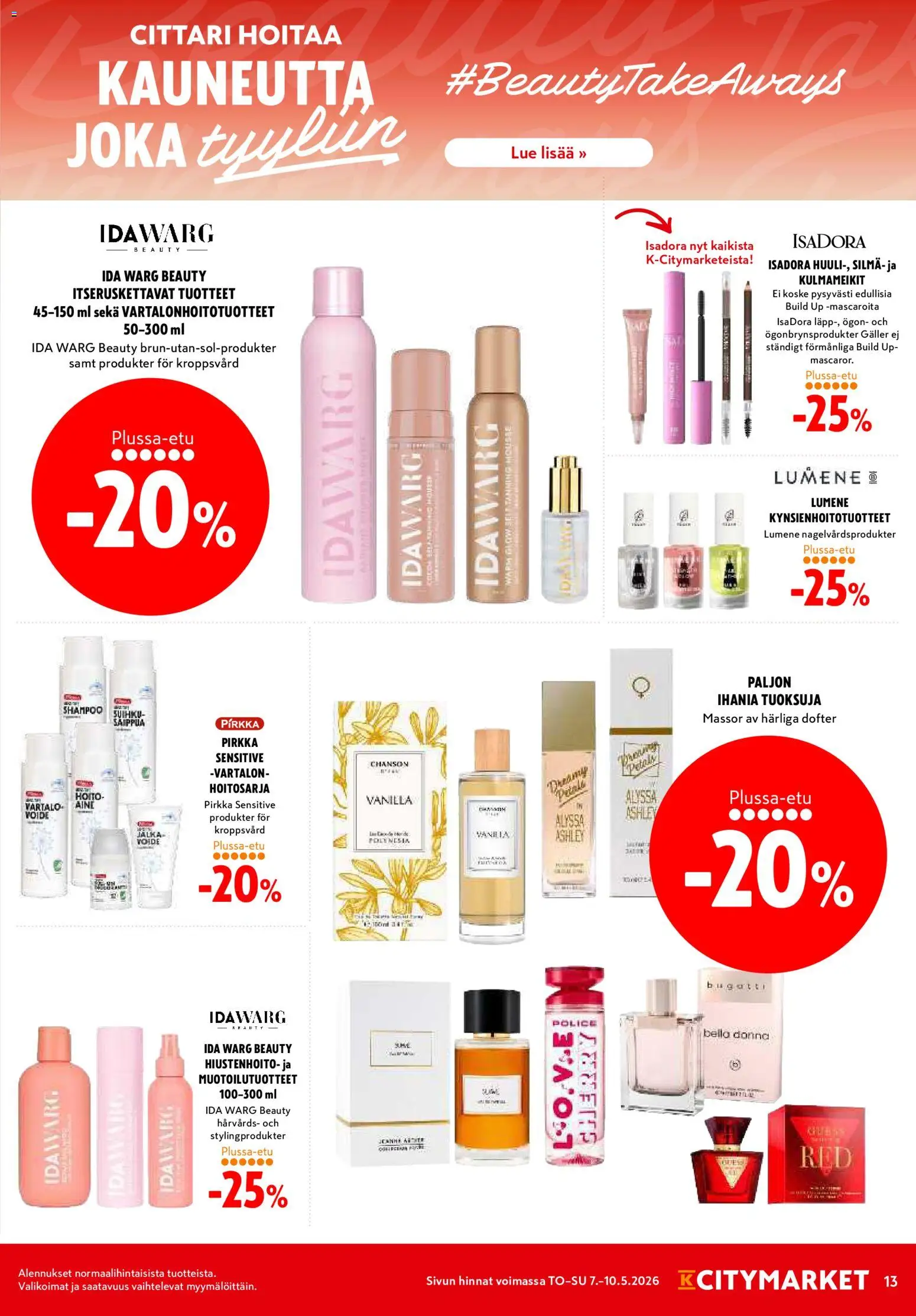 K-Citymarket tarjoukset – voimassa 07.05.2026 alkaen | Sivu: 13