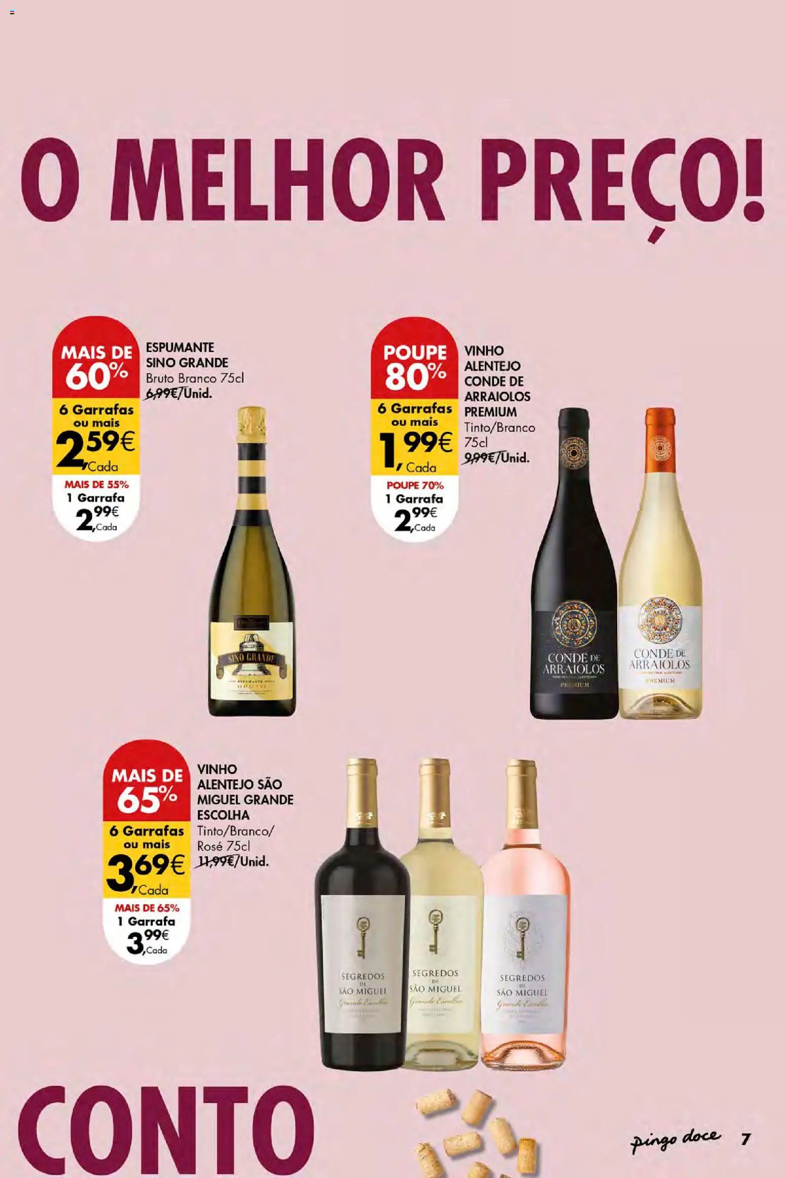Pingo Doce Vinhos e Sabores de Portugal Açores │ válido de 17/09/2026 | Página: 7 | Produtos: Espumante, Vinho