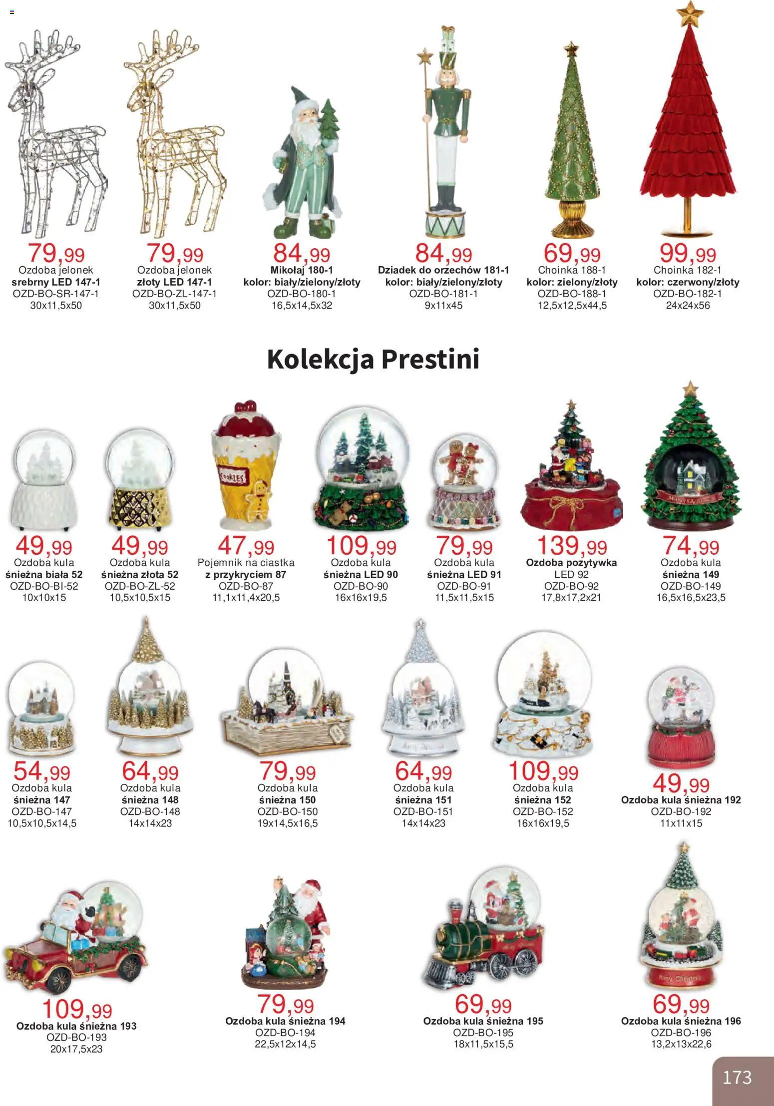 Bodzio Katalog od 01.10.2026 | Strona: 173 | Produkty: Choinka, Ciastka