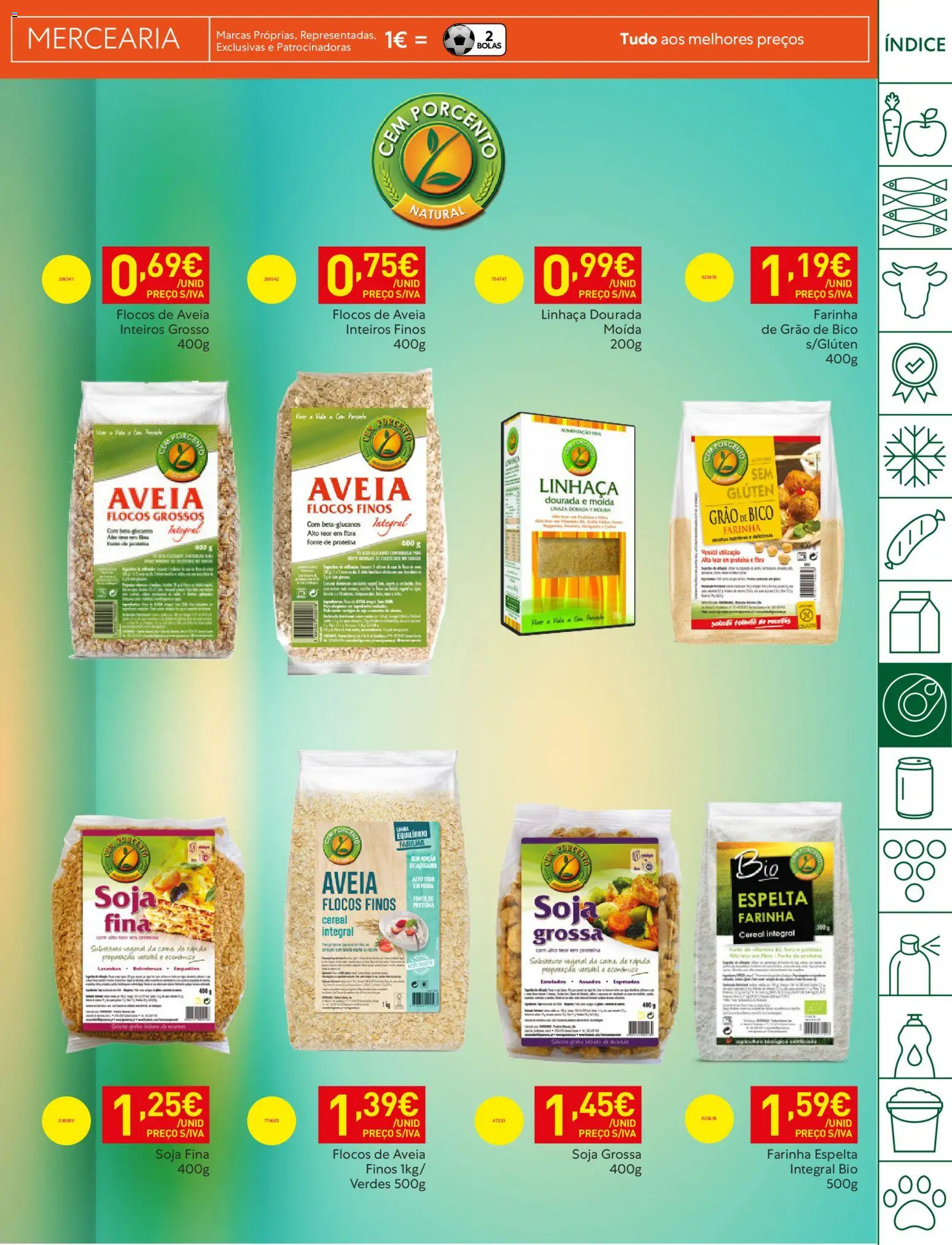 Recheio folheto Madeira │ válido de 05.05.2026 | Página: 29 | Produtos: Soja, Aveia, Cama, Flocos