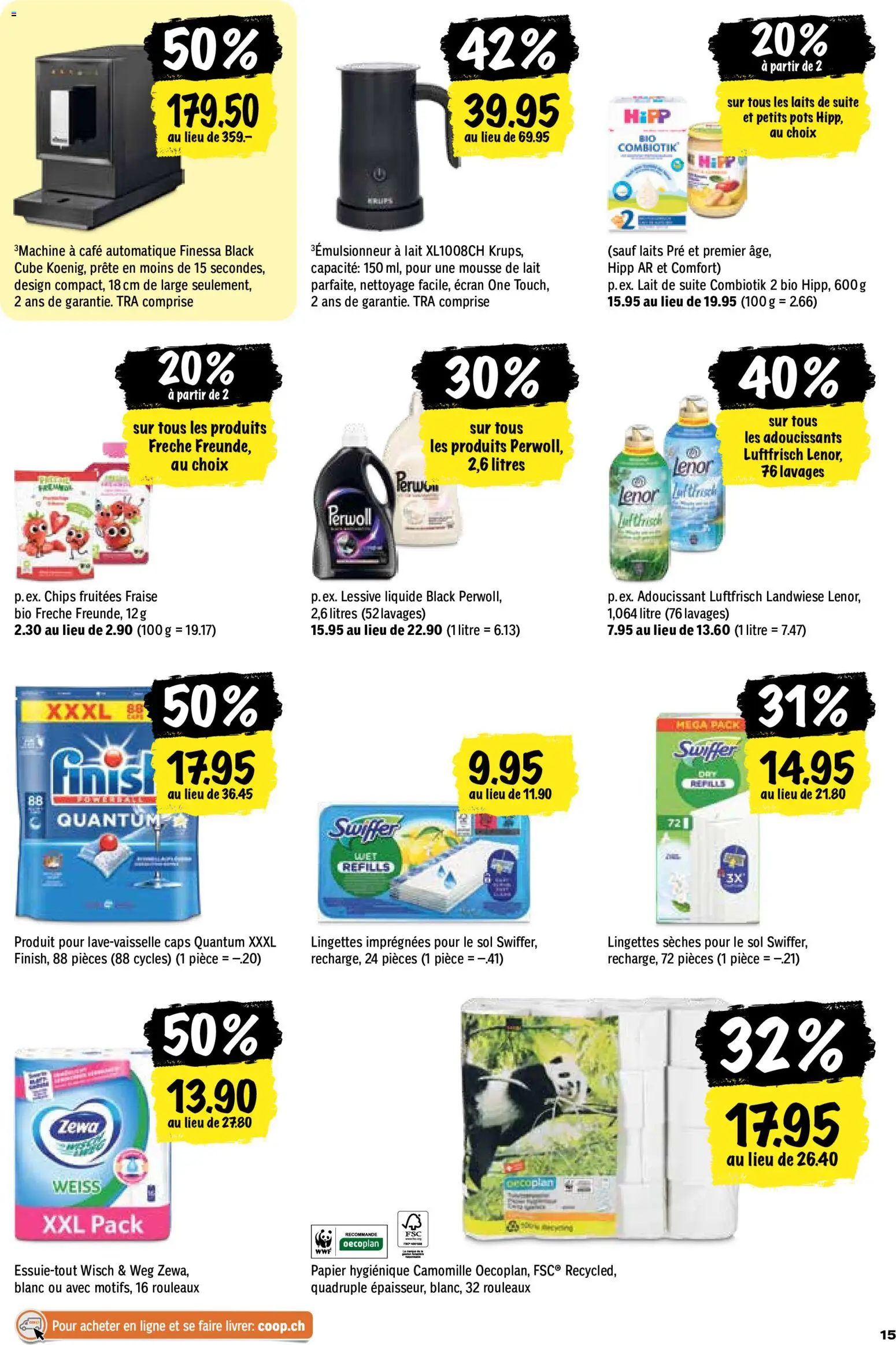 Coop aktionen FR – gültig ab 06.08.2026 | Seite: 15 | Produkte: Krups, Chips