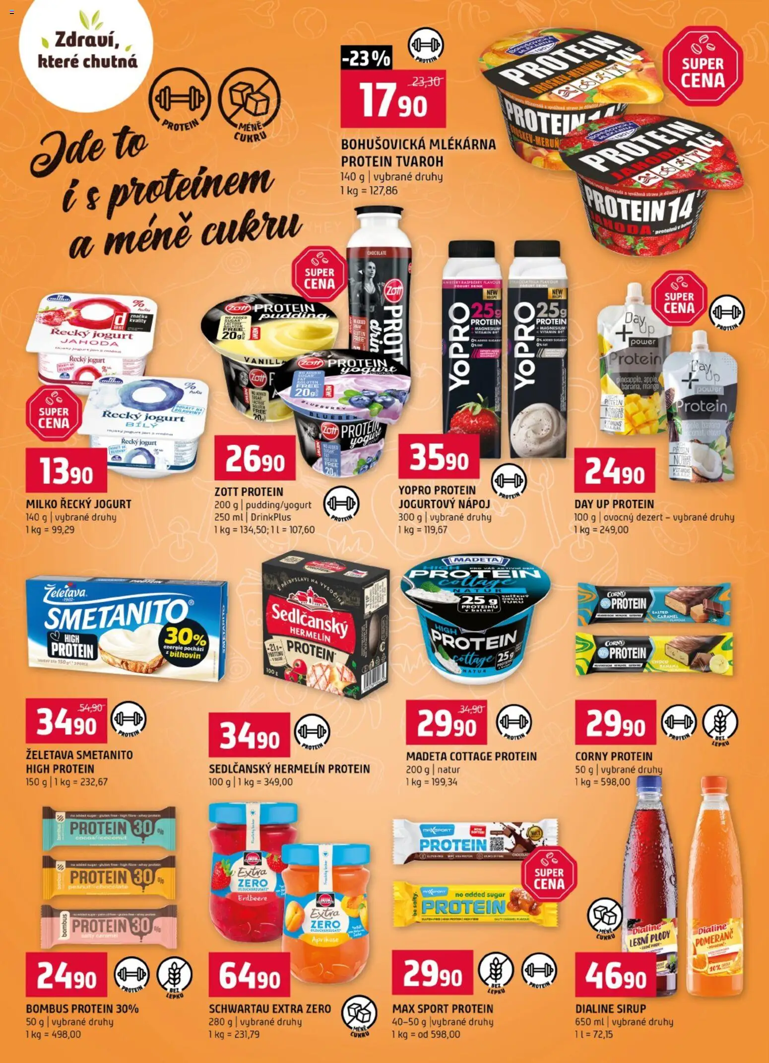 Terno leták od 08.07.2026 | Strana: 7 | Produkty: Řecký jogurt, Jogurt, Test, Protein