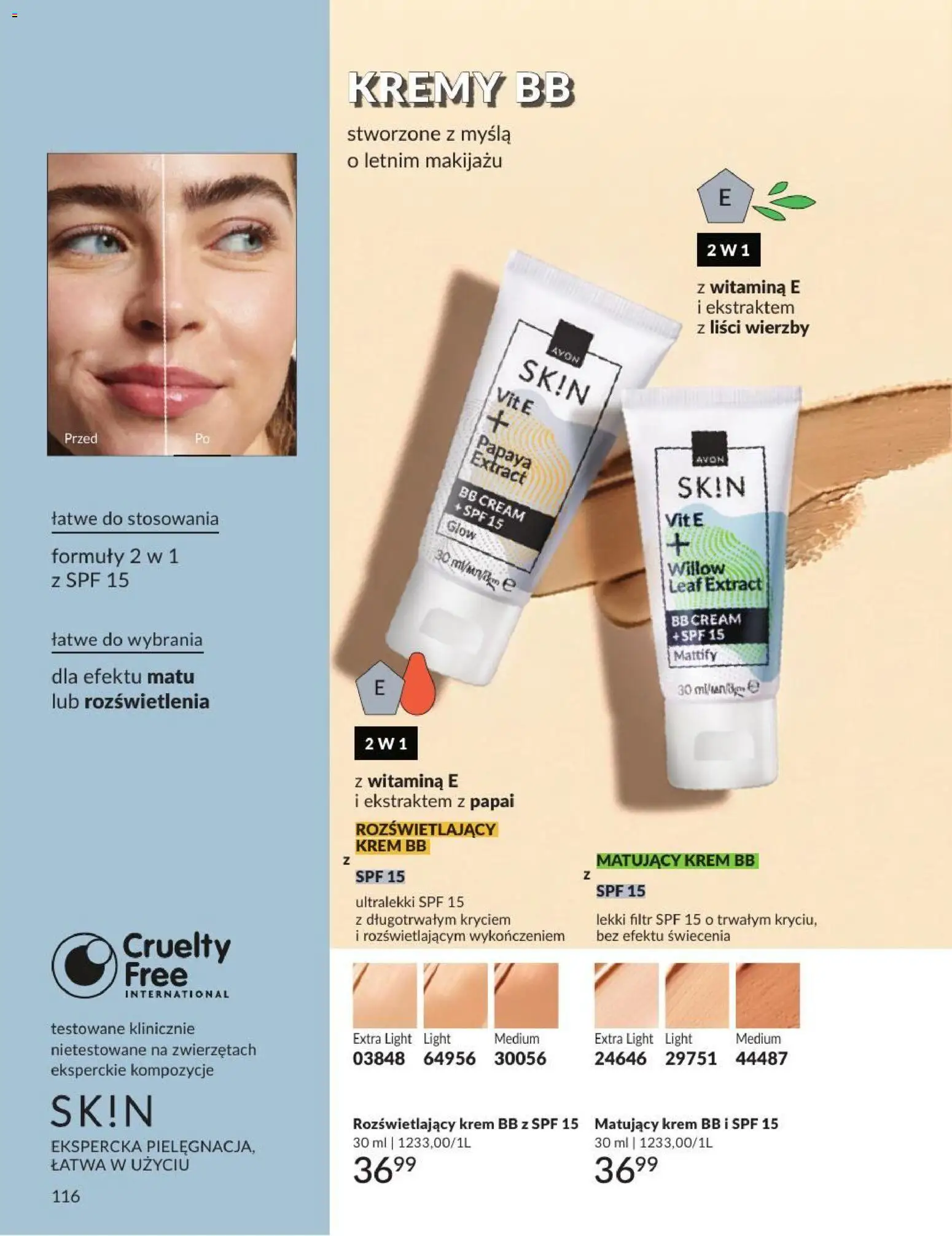 Avon Katalog 8 2026 od 01.08.2026 | Strona: 116 | Produkty: krem BB, Krem