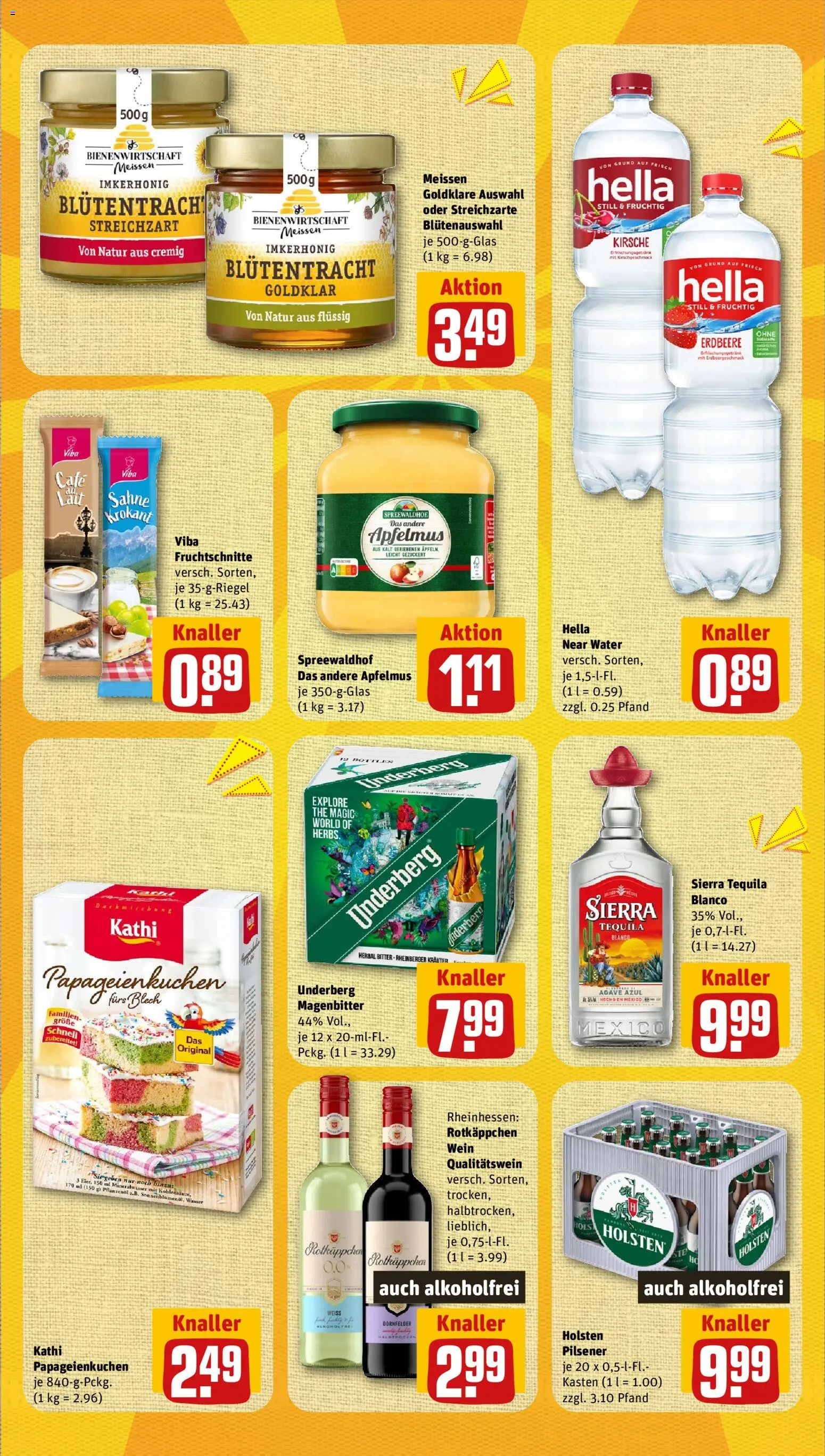 Nahkauf Prospekt – gültig ab 27.07.2026 | Seite: 11 | Produkte: Holsten, Mineralwasser, Wasser, Sahne