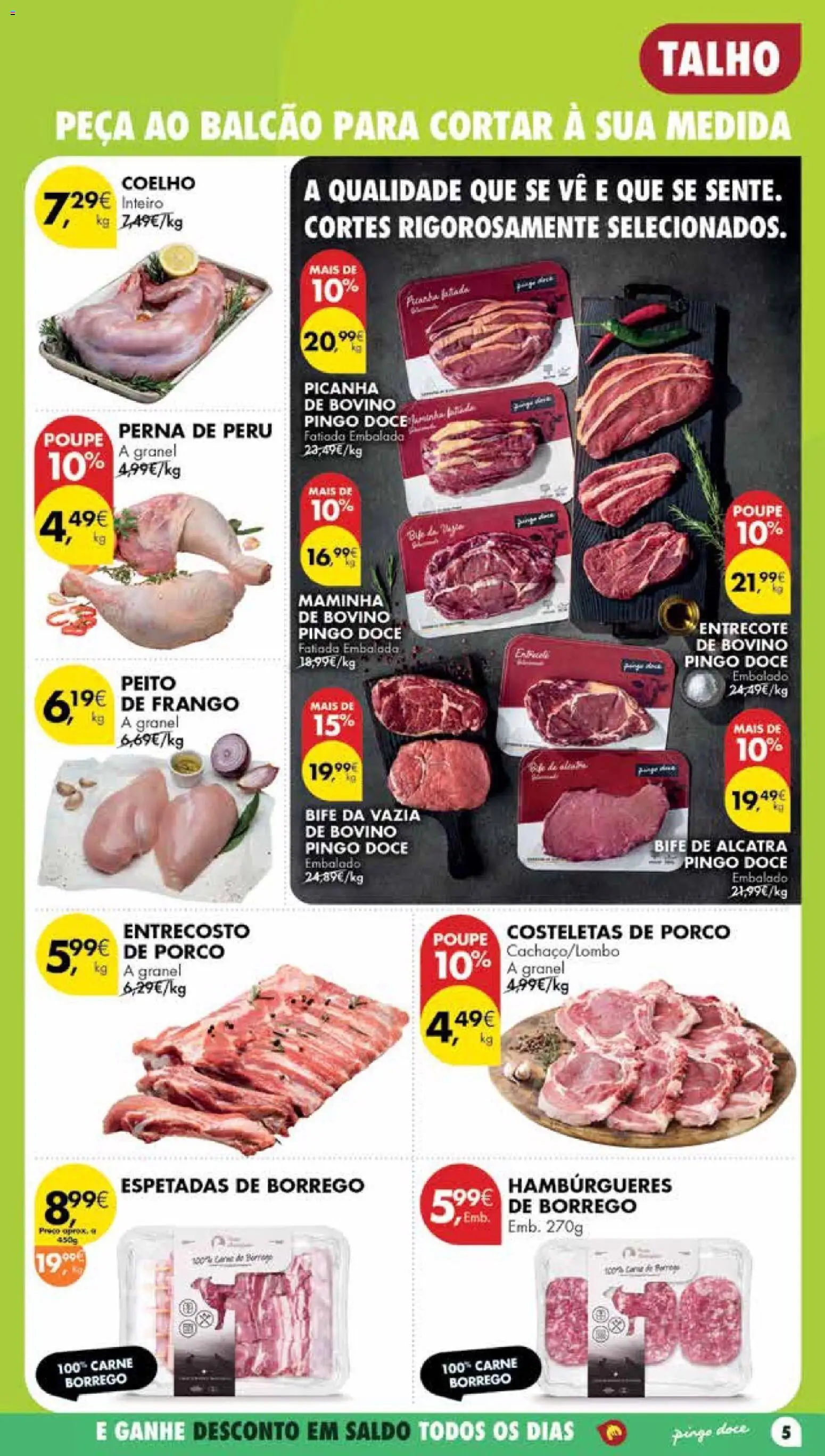 Pingo Doce Poupe Esta Semana Madeira │ válido de 07/07/2026 | Página: 5 | Produtos: Frango, Peru, Carne, Coelho