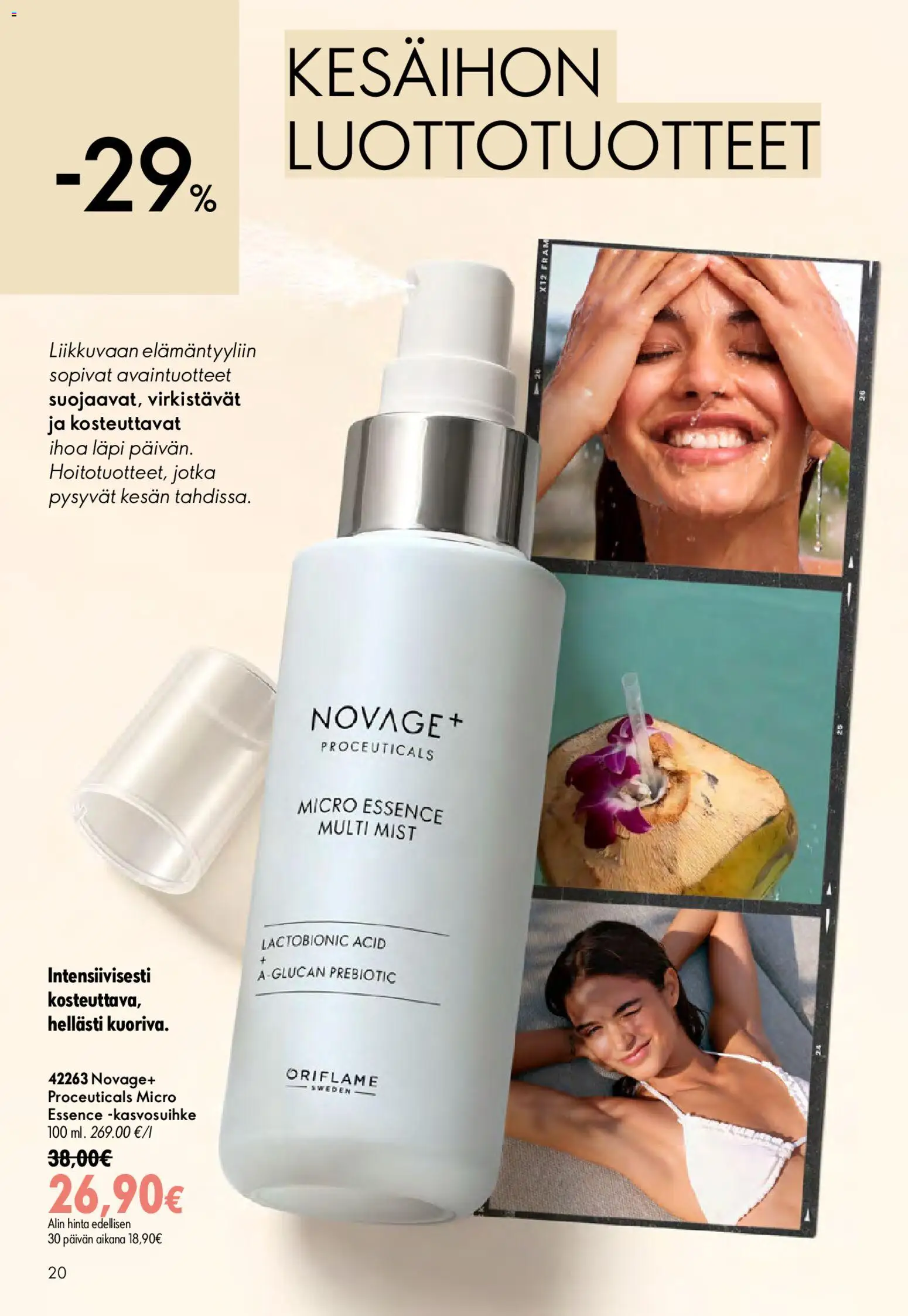 Oriflame - Esite 10 – voimassa 15/07/2026 alkaen | Sivu: 20