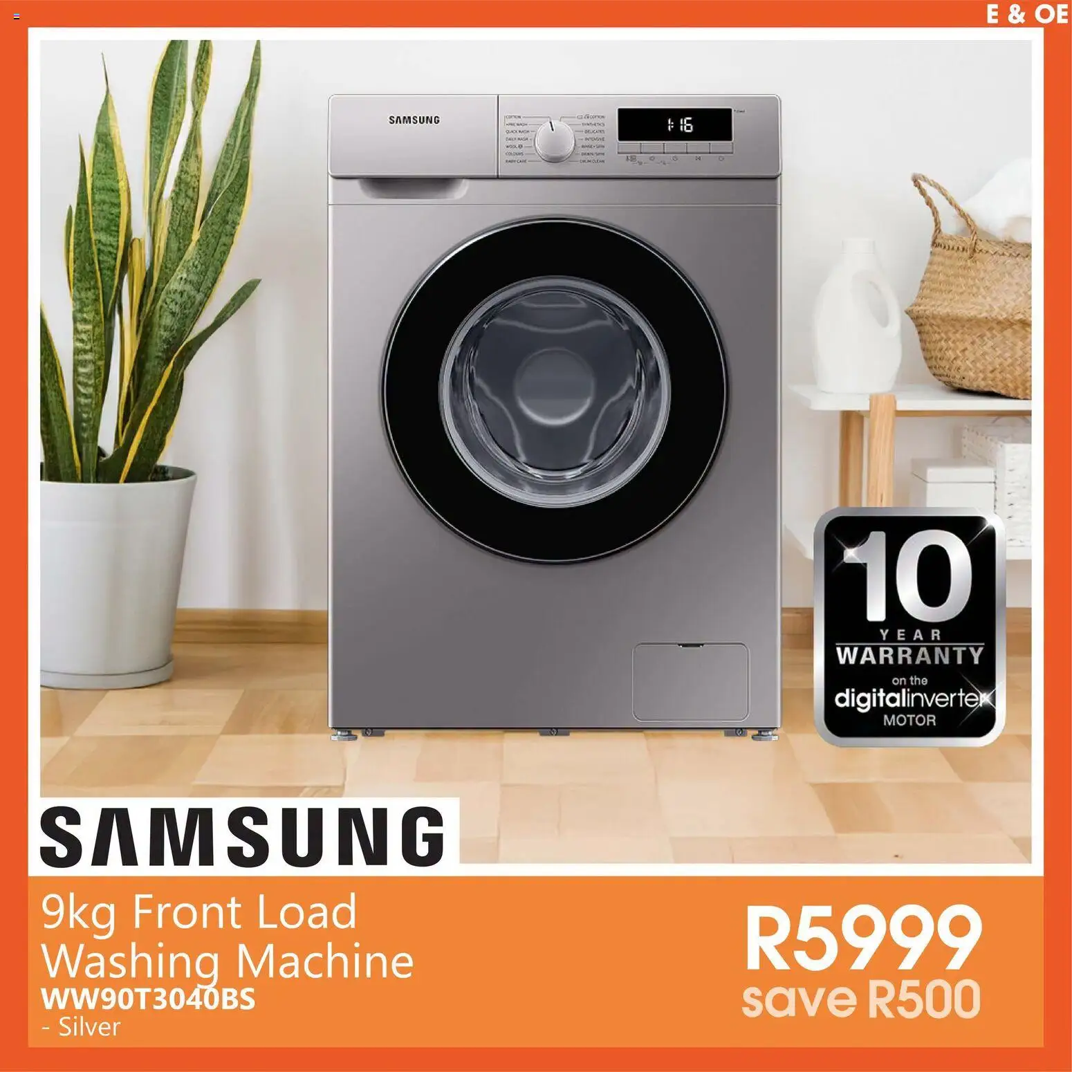 New Tafelberg Furnishers catalogue – valid from 19/08/2026 | Page: 14 | Products: Washing machine