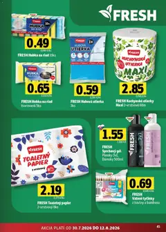 Fresh leták platný od 30.07.2026 | Strana: 45