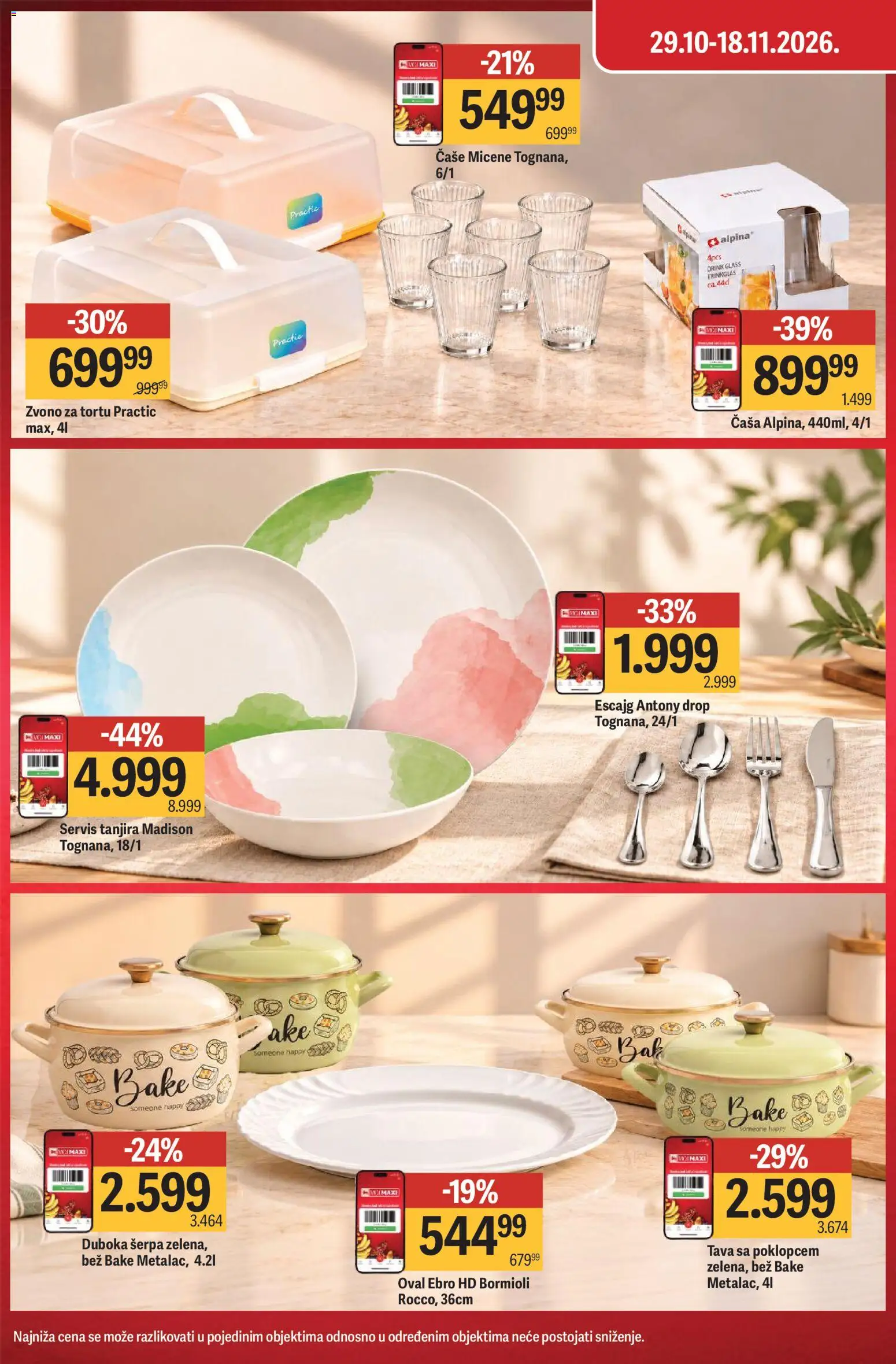 Mega Maxi katalog - važi od 29.10.2026 | Strana: 2 | Proizvode: Escajg