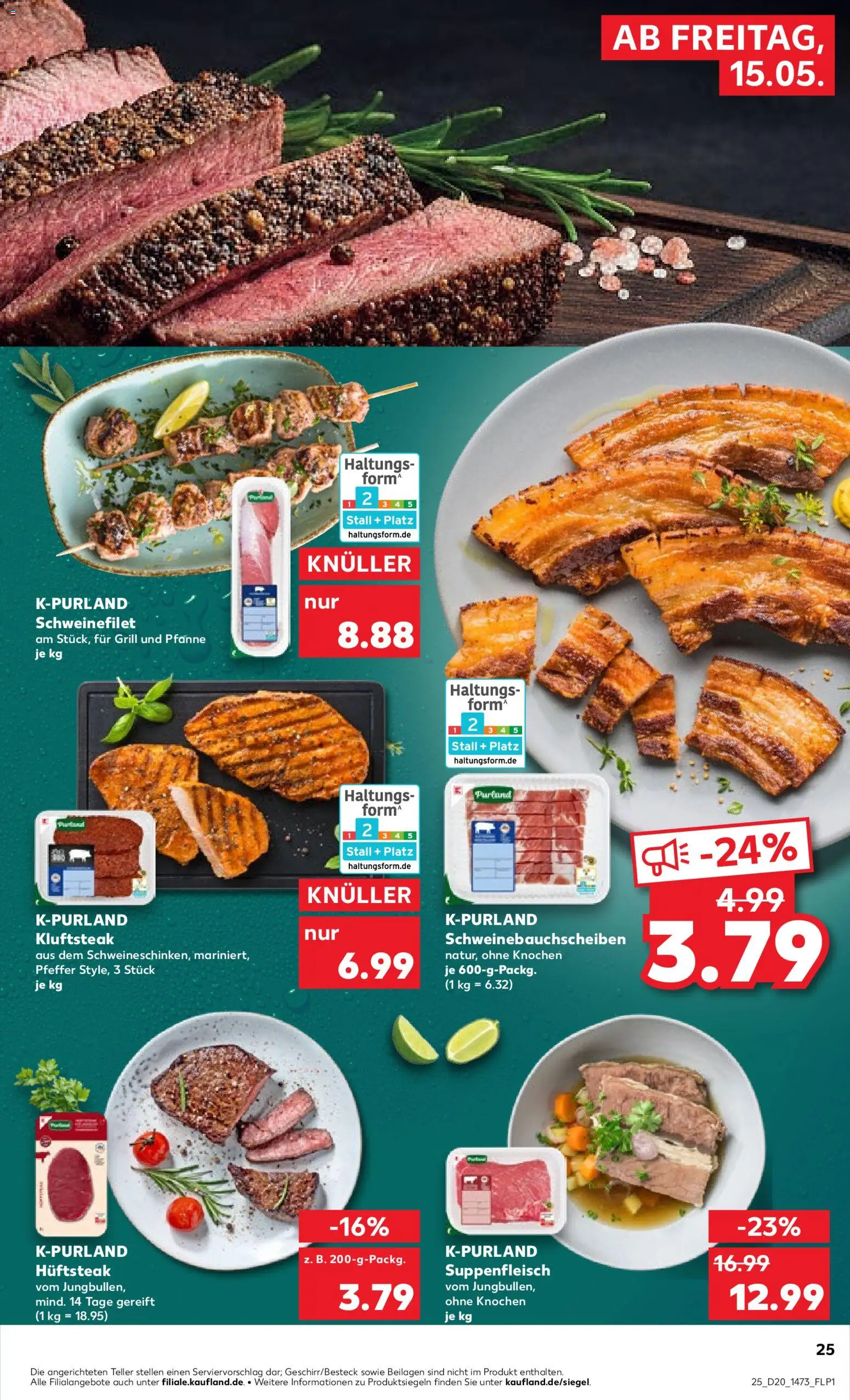Kaufland Prospekt Berlin	 – gültig ab 15.05.2026 | Seite: 25 | Produkte: Grill, Schweinefilet, Pfeffer, Suppenfleisch