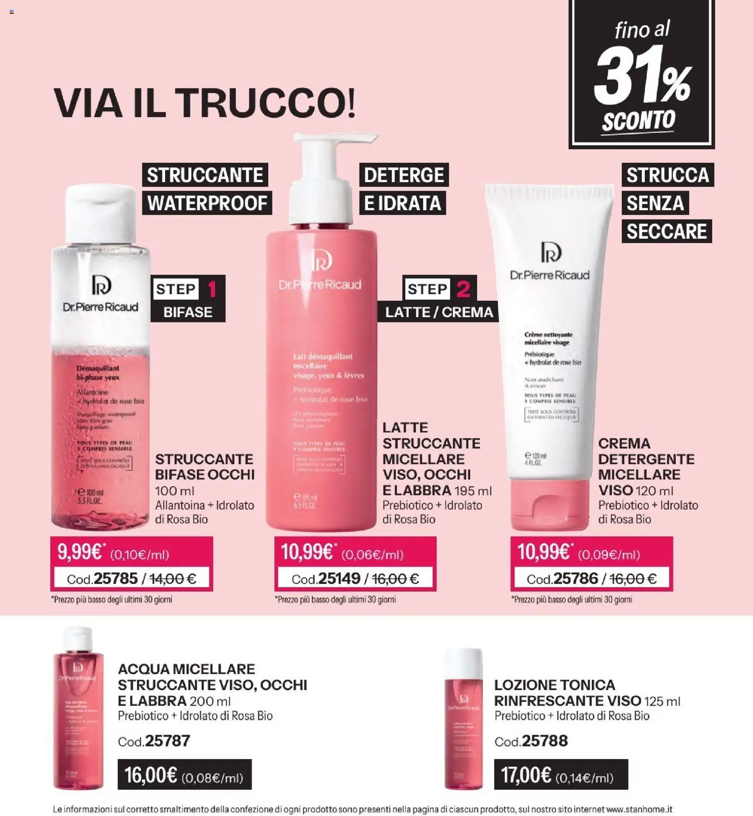 Volantino Stanhome del 12.05.2026 | Pagina: 67 | Prodotti: Crema, Struccante, Detergente, Trucco