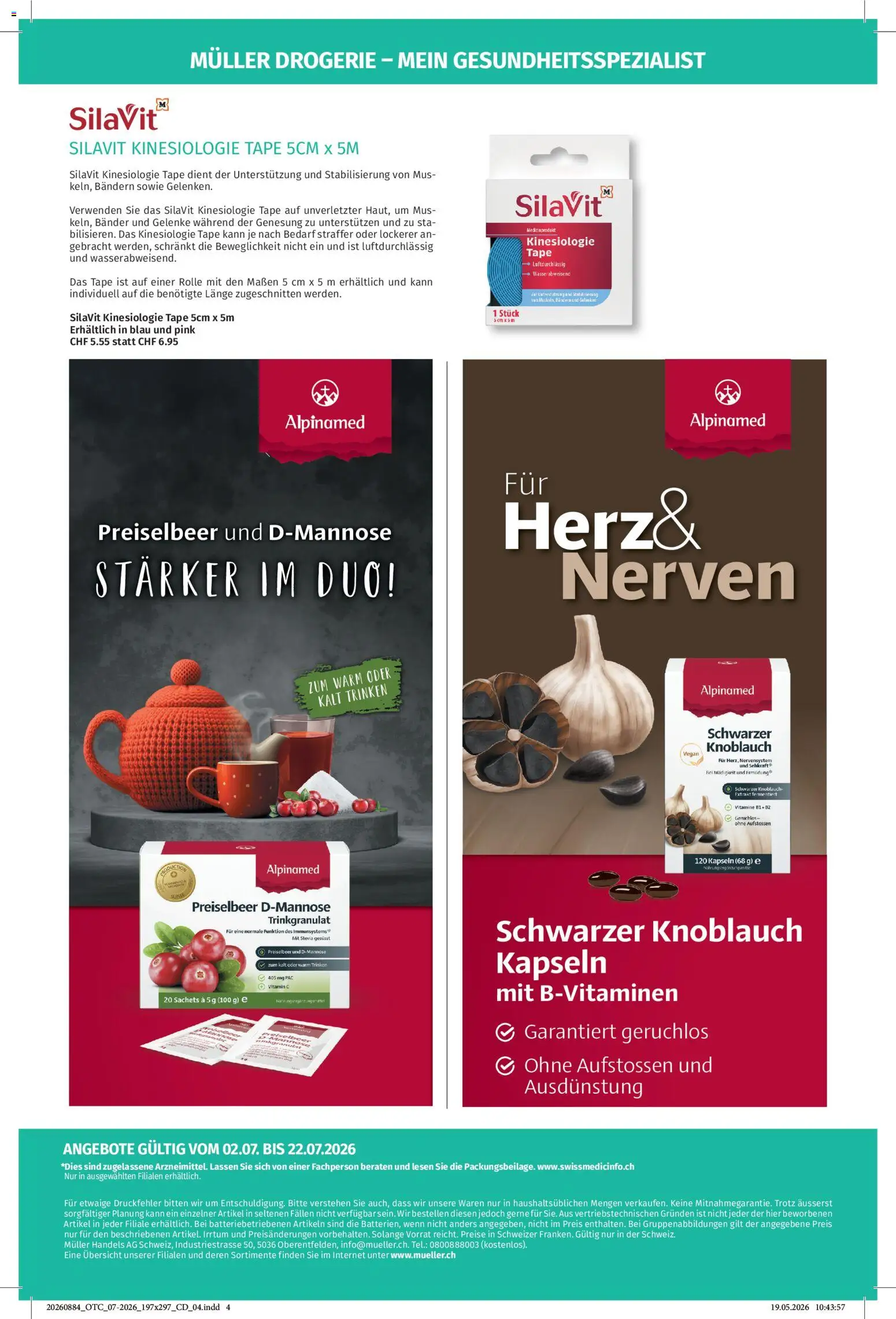 Müller aktionen Gesundheit – gültig ab 02.07.2026 | Seite: 4 | Produkte: Knoblauch