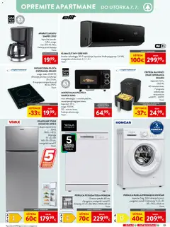 Interspar Katalog - Pregled kataloga iz trgovine Interspar, vrijedi od 24.06.2026 | Stranica: 33 | Proizvodi: Friteza, Perilica posuđa, Hladnjak, Mikrovalna pećnica