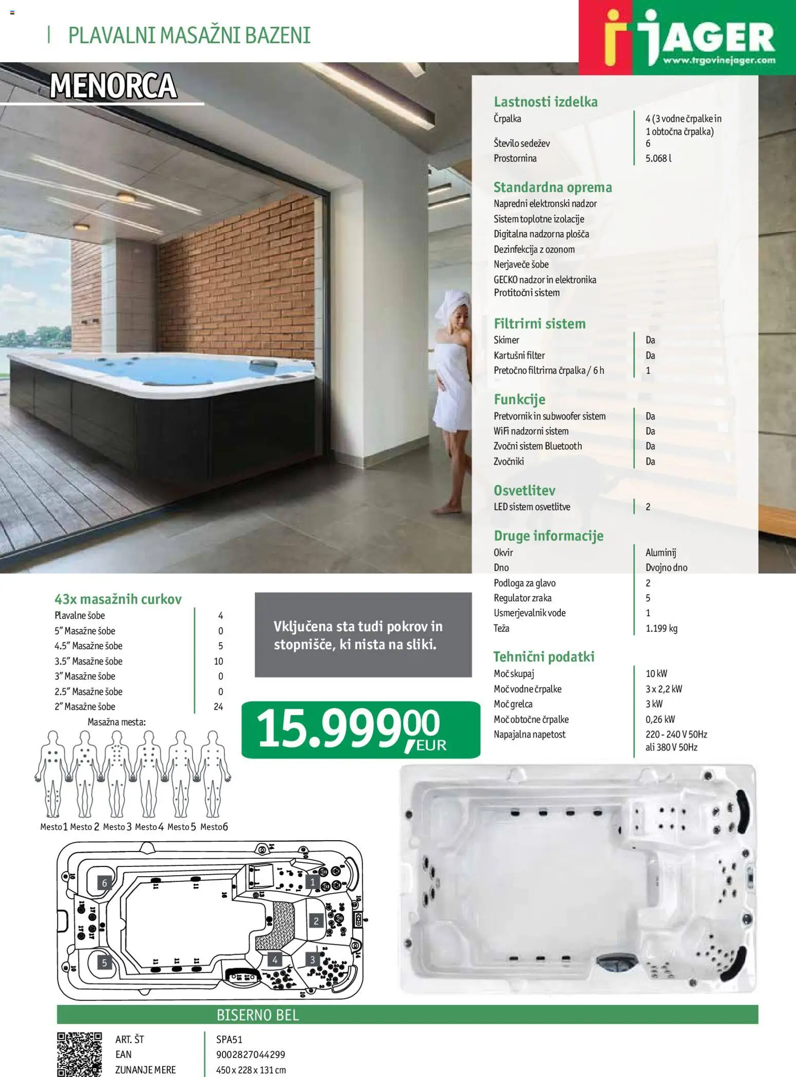 Novi Jager katalog ponudbe – veljaven od 21.08.2026 | Stran: 34 | Izdelki: Črpalka, Teza, Okvir, Podloga