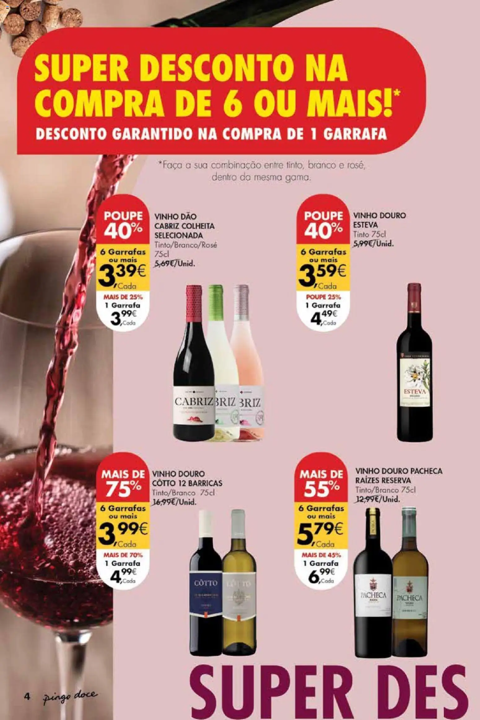 Pingo Doce - Vinhos e Sabores de Portugal │ válido de 15/09/2026 | Página: 4