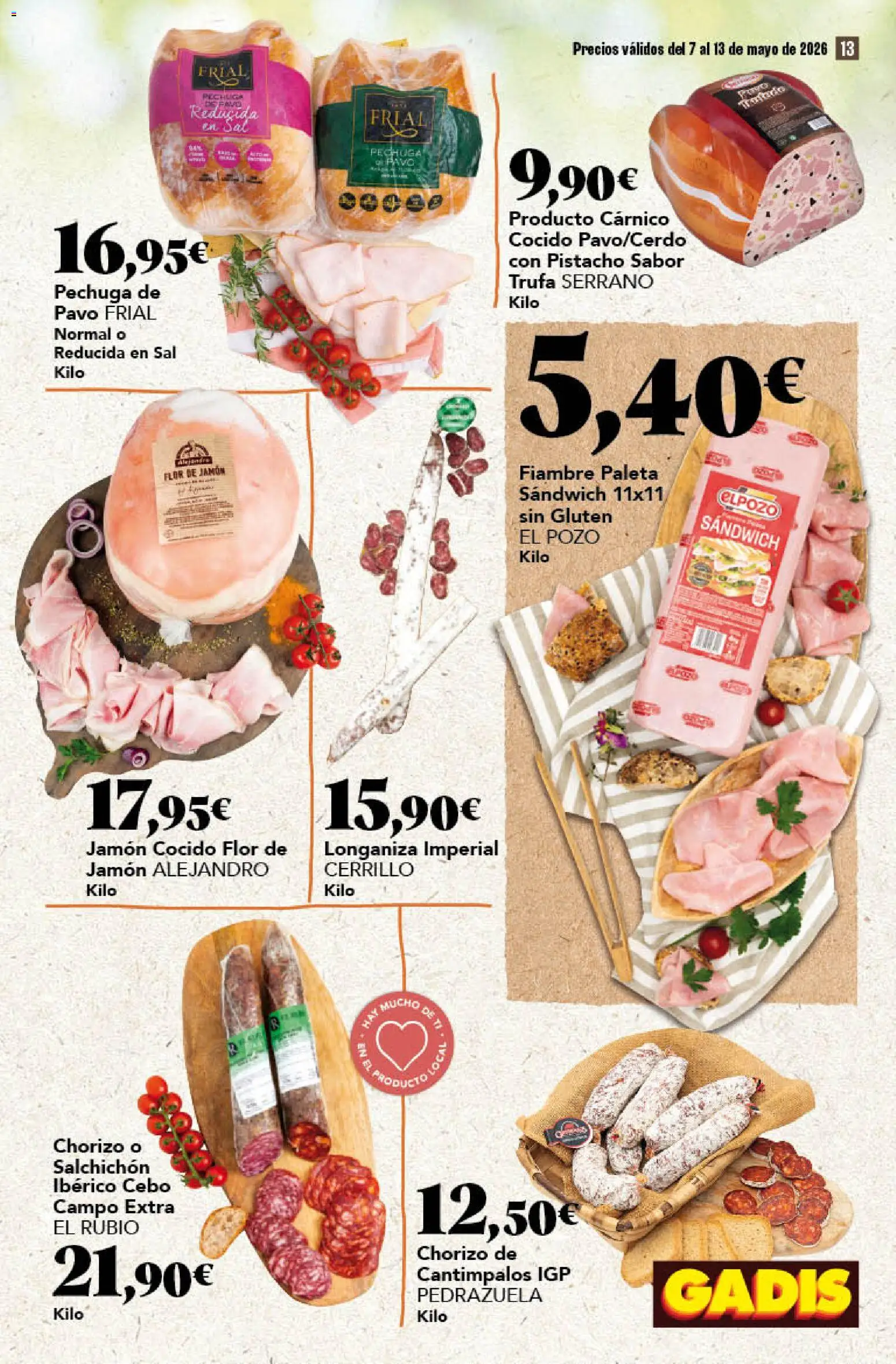 Gadis folleto │ válido desde el 07.05.2026 | Página: 13
