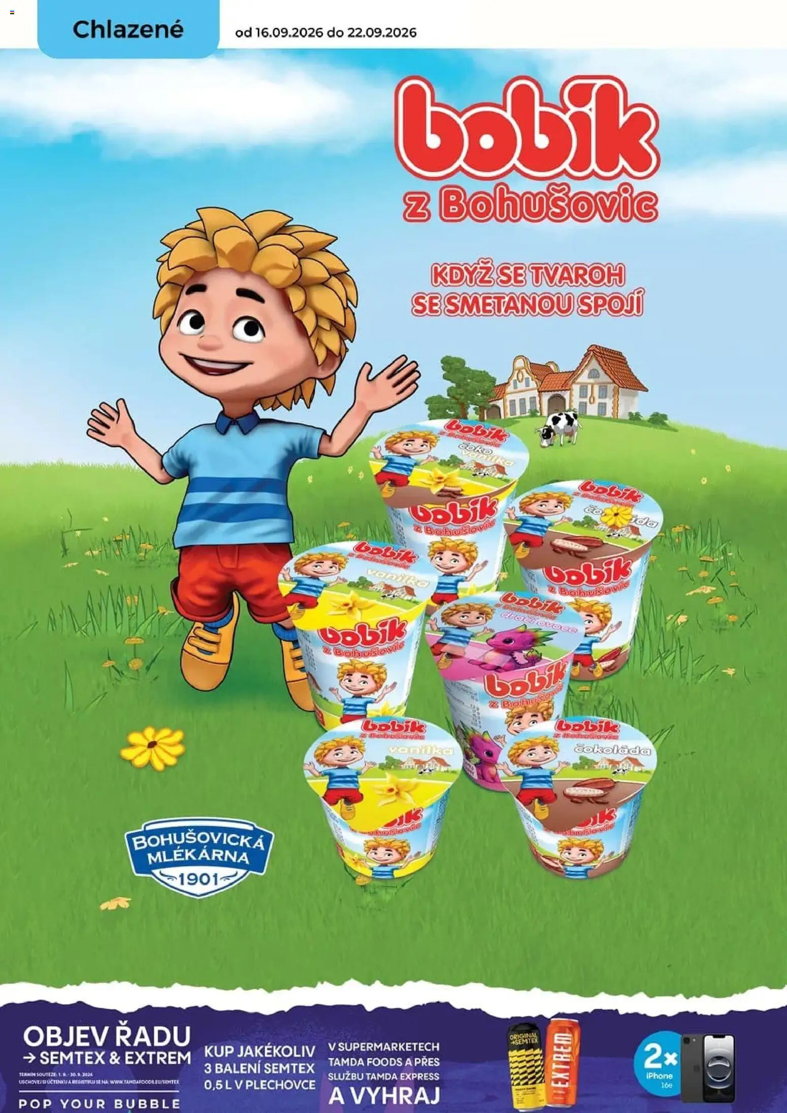 Tamda Foods leták od 16.09.2026 | Strana: 20 | Produkty: Čokoláda, Tvaroh, Vanilka, Semtex