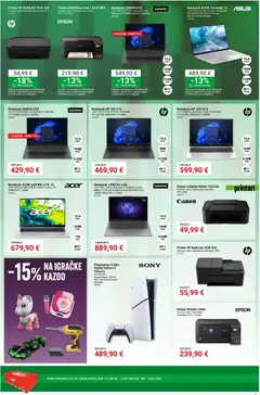Pevex Ponuda - Pregled kataloga iz trgovine Pevex, vrijedi od 05.06.2026 | Stranica: 5 | Proizvodi: Notebook, Printer, Playstation, USB