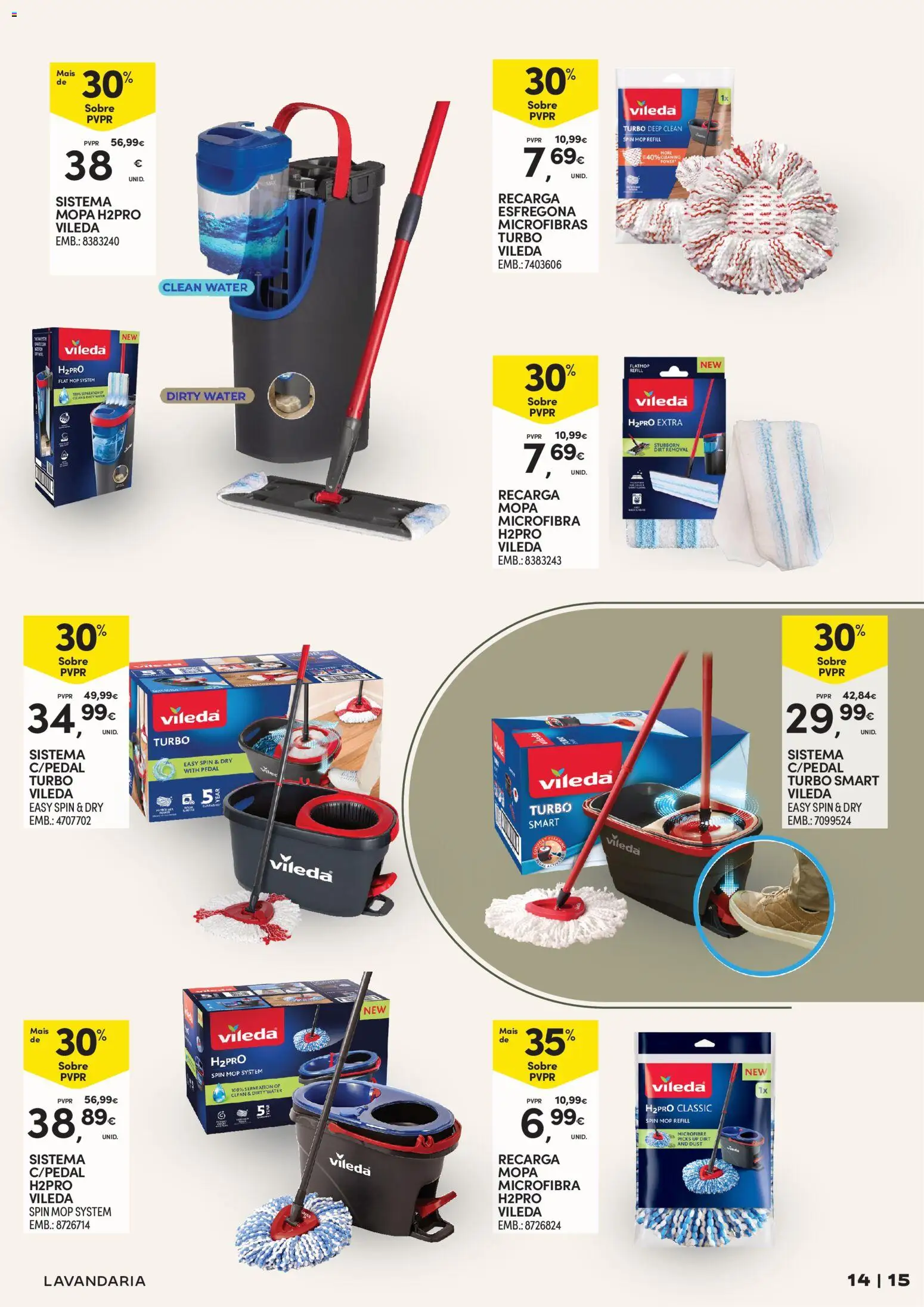 Continente Casa Outono Açores │ válido de 13/10/2026 | Página: 15 | Produtos: Esfregona