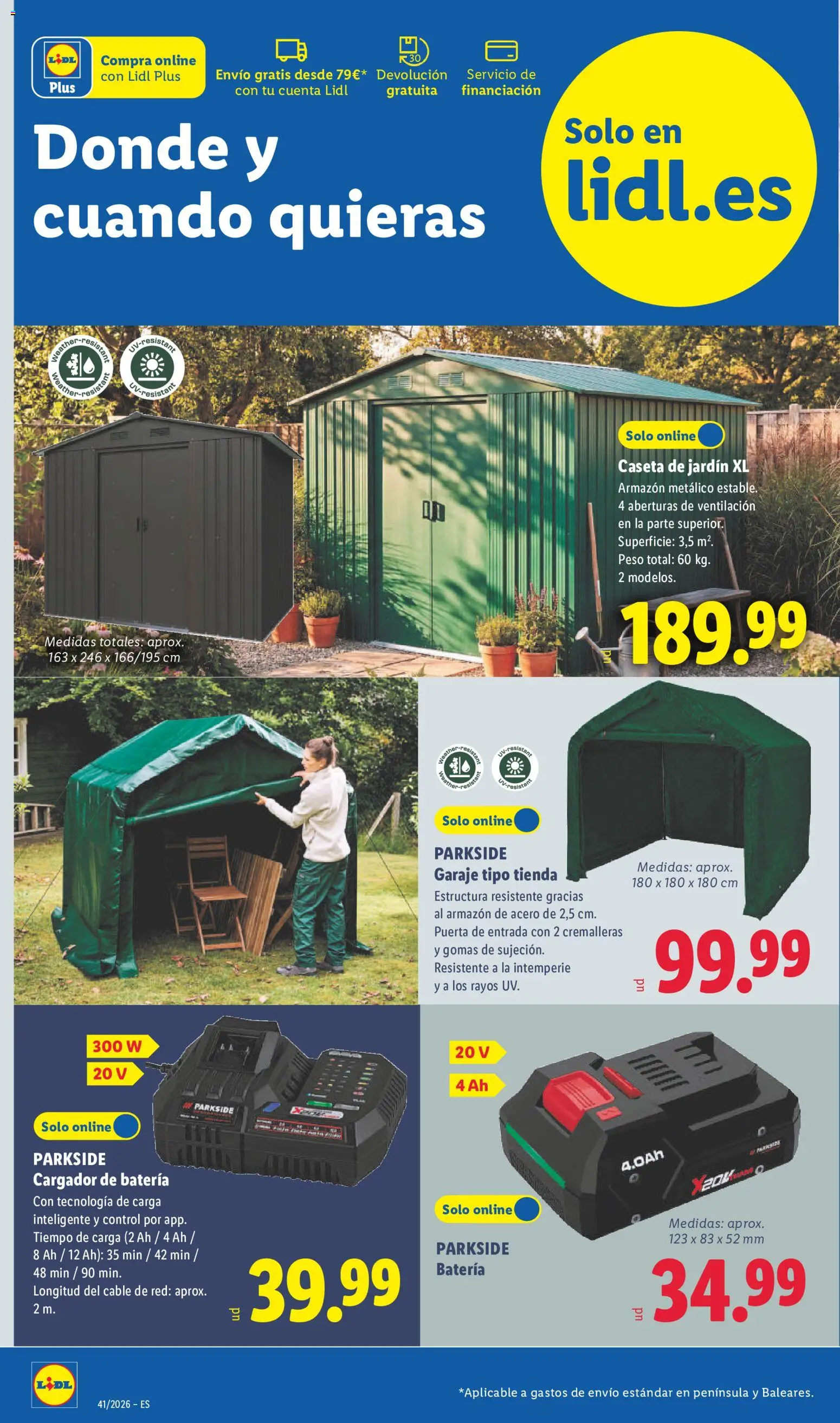 Lidl folleto de bazar │ válido desde el 05/10/2026 | Página: 4